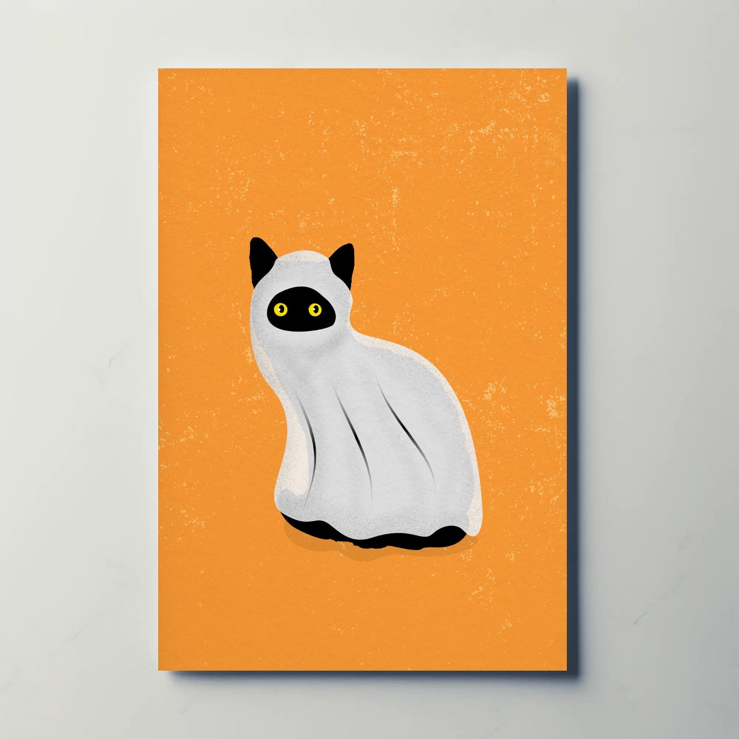 Ghost Cat Print