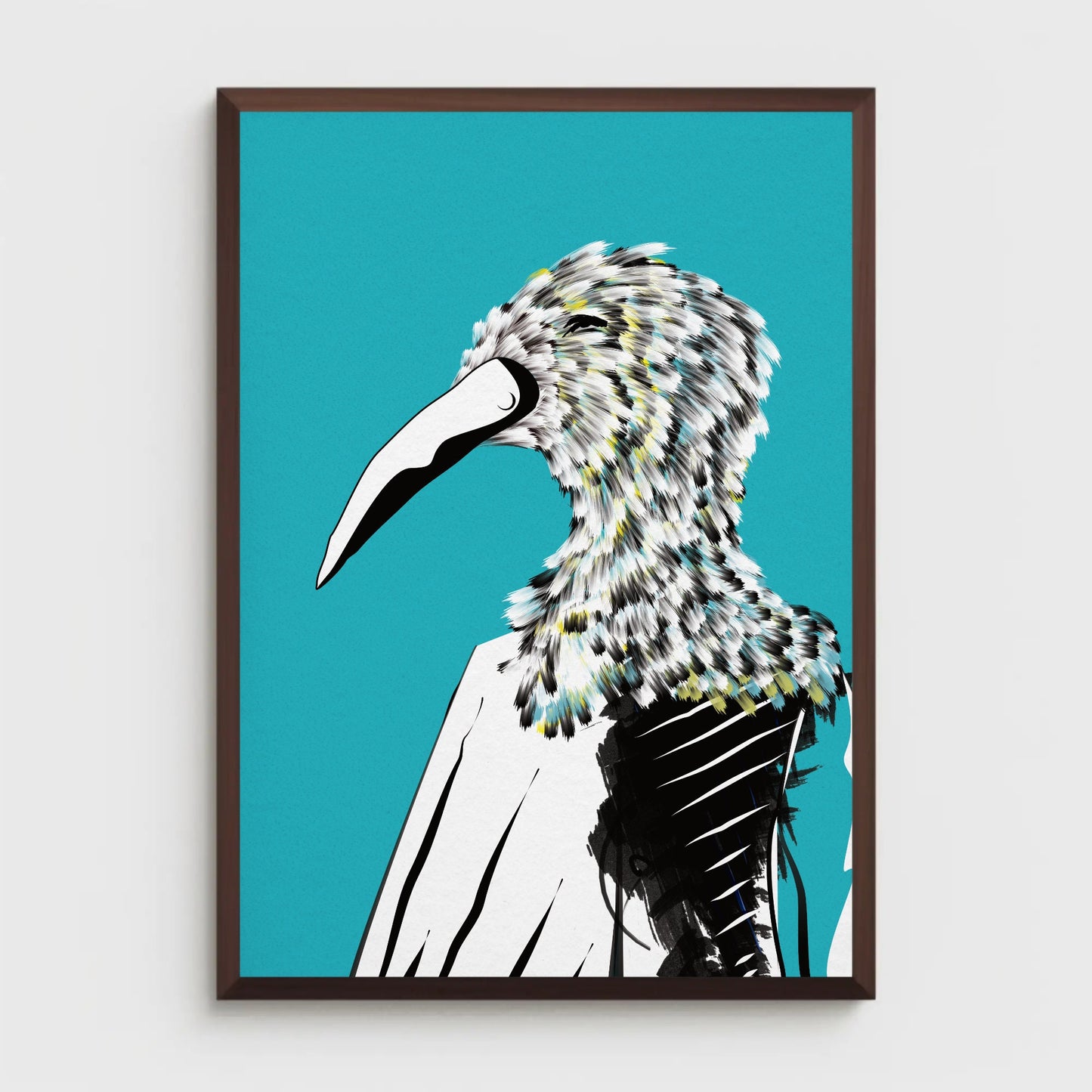 Fashionable Bird Man