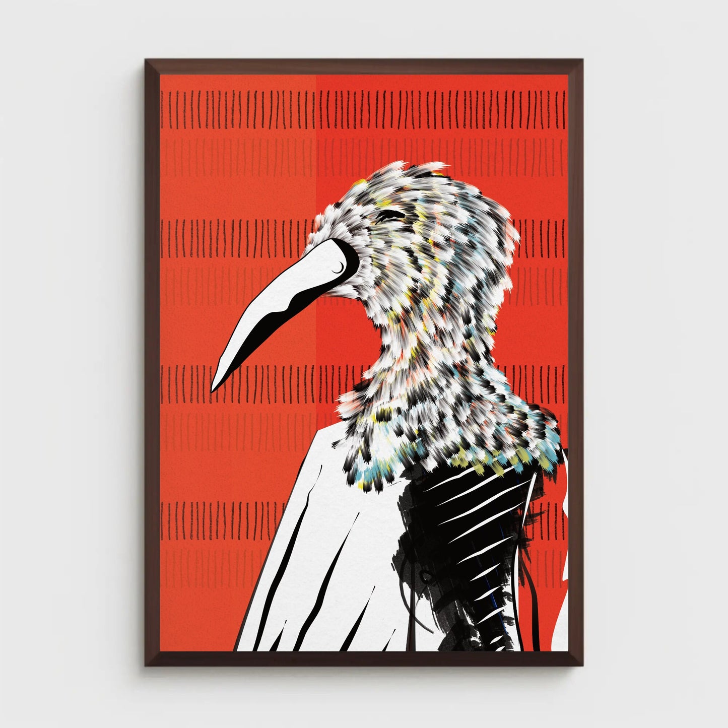 Fashionable Bird Man