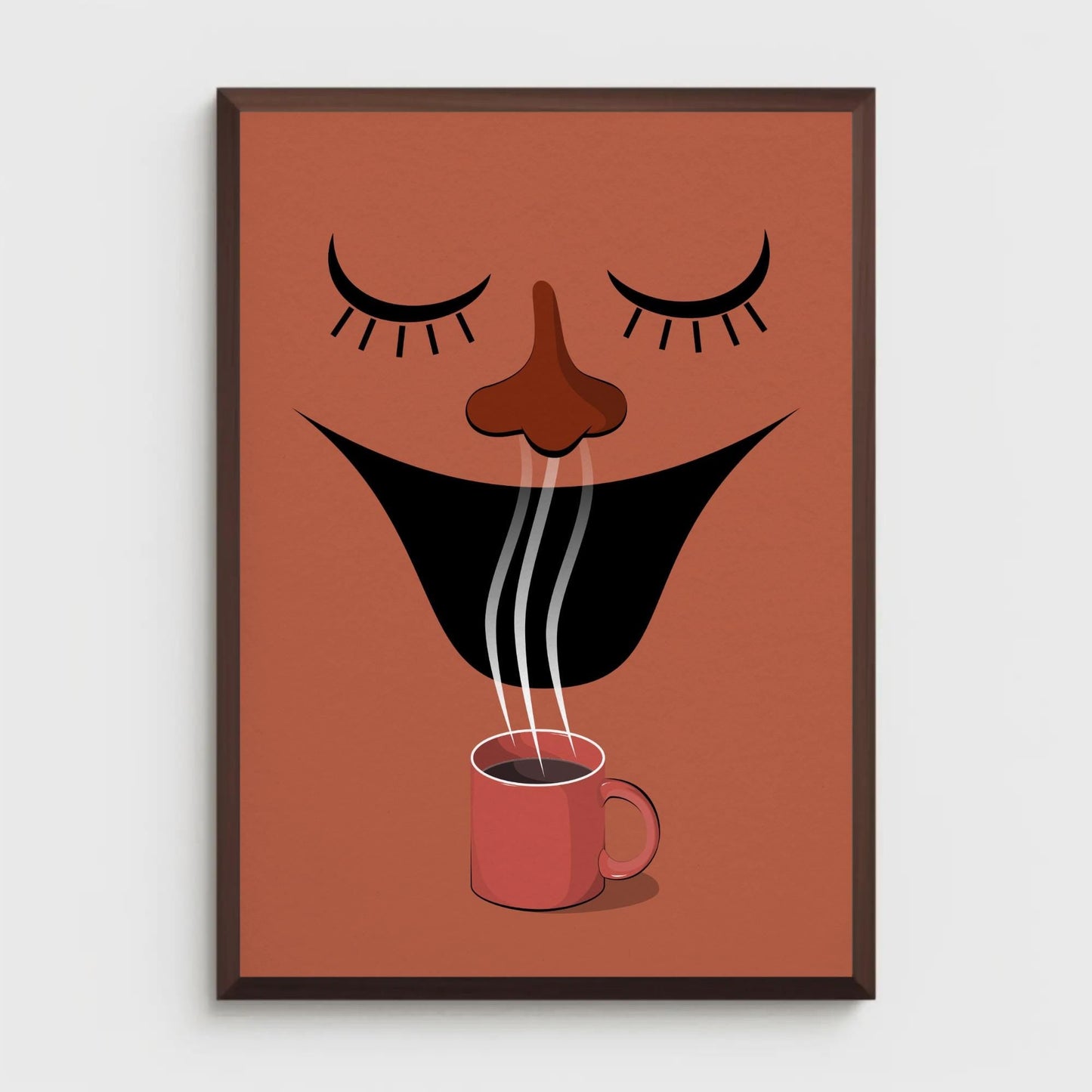 Happy Coffee Print
