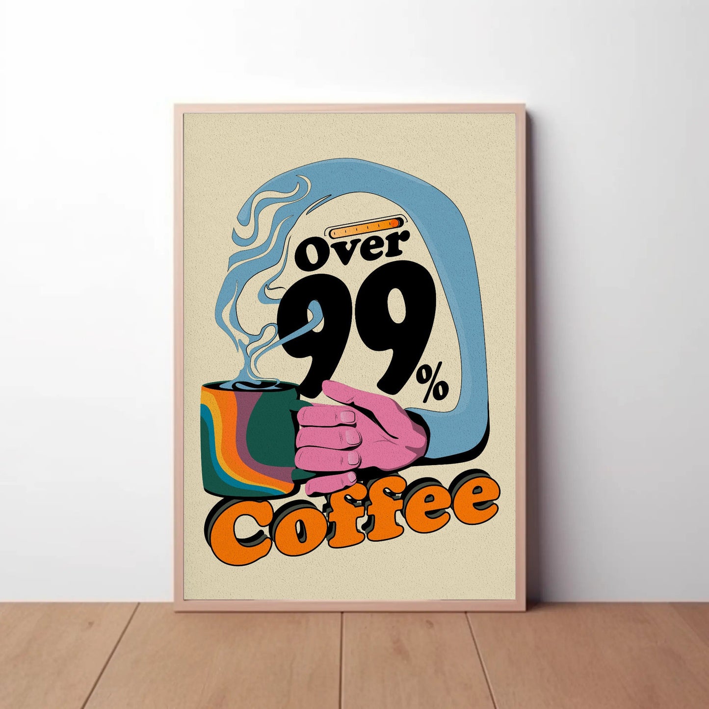 99% Coffee Print