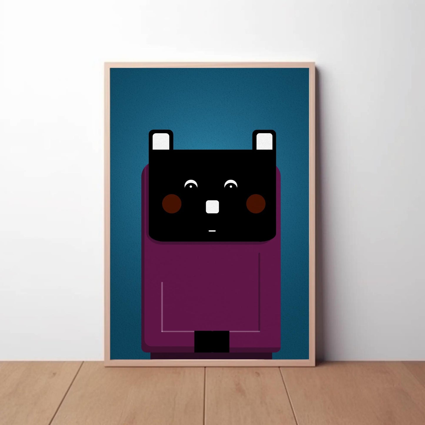 Mama Grumpy Bear Print