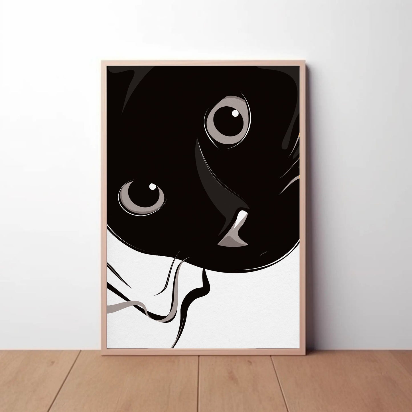 Piercing Gaze Print