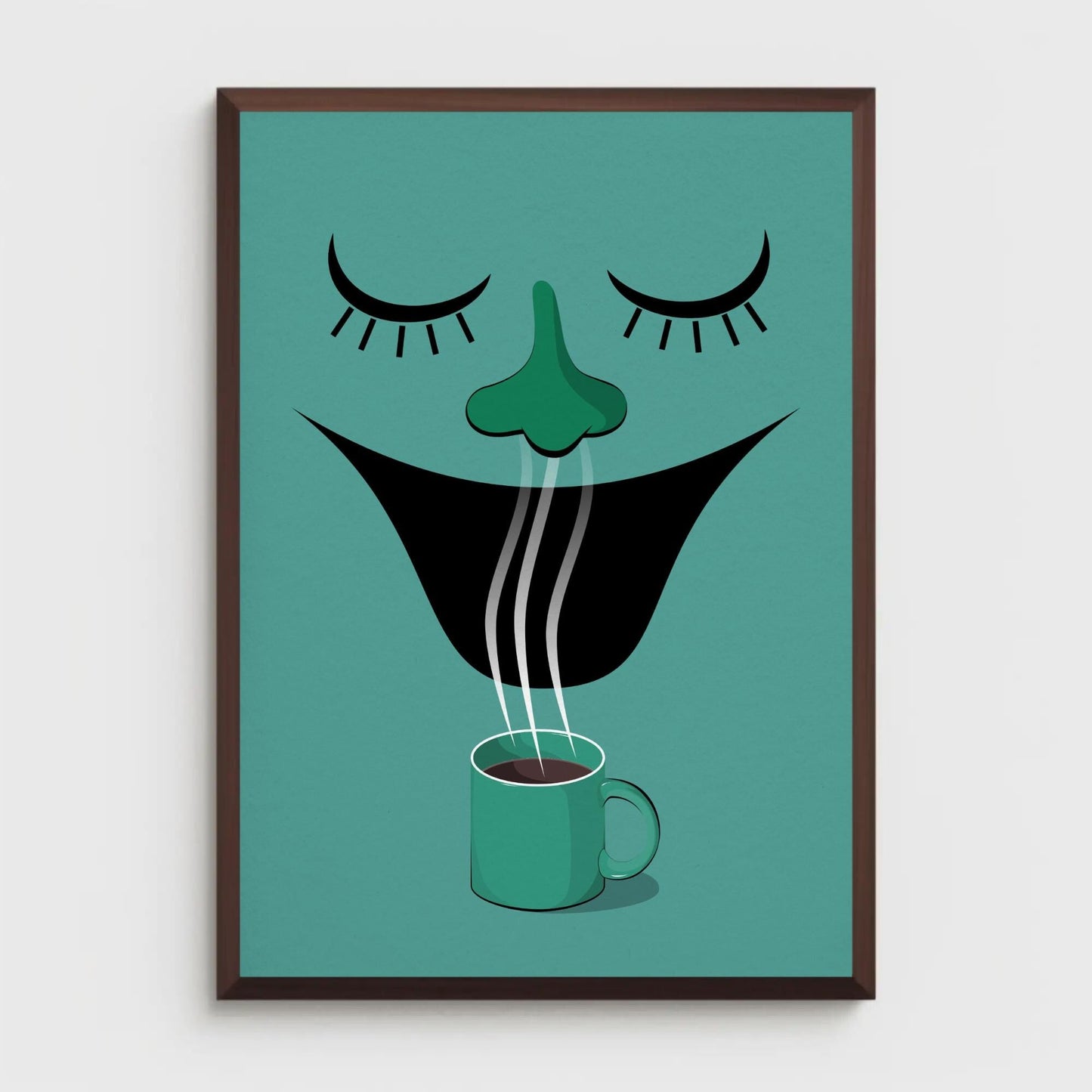 Happy Coffee Print