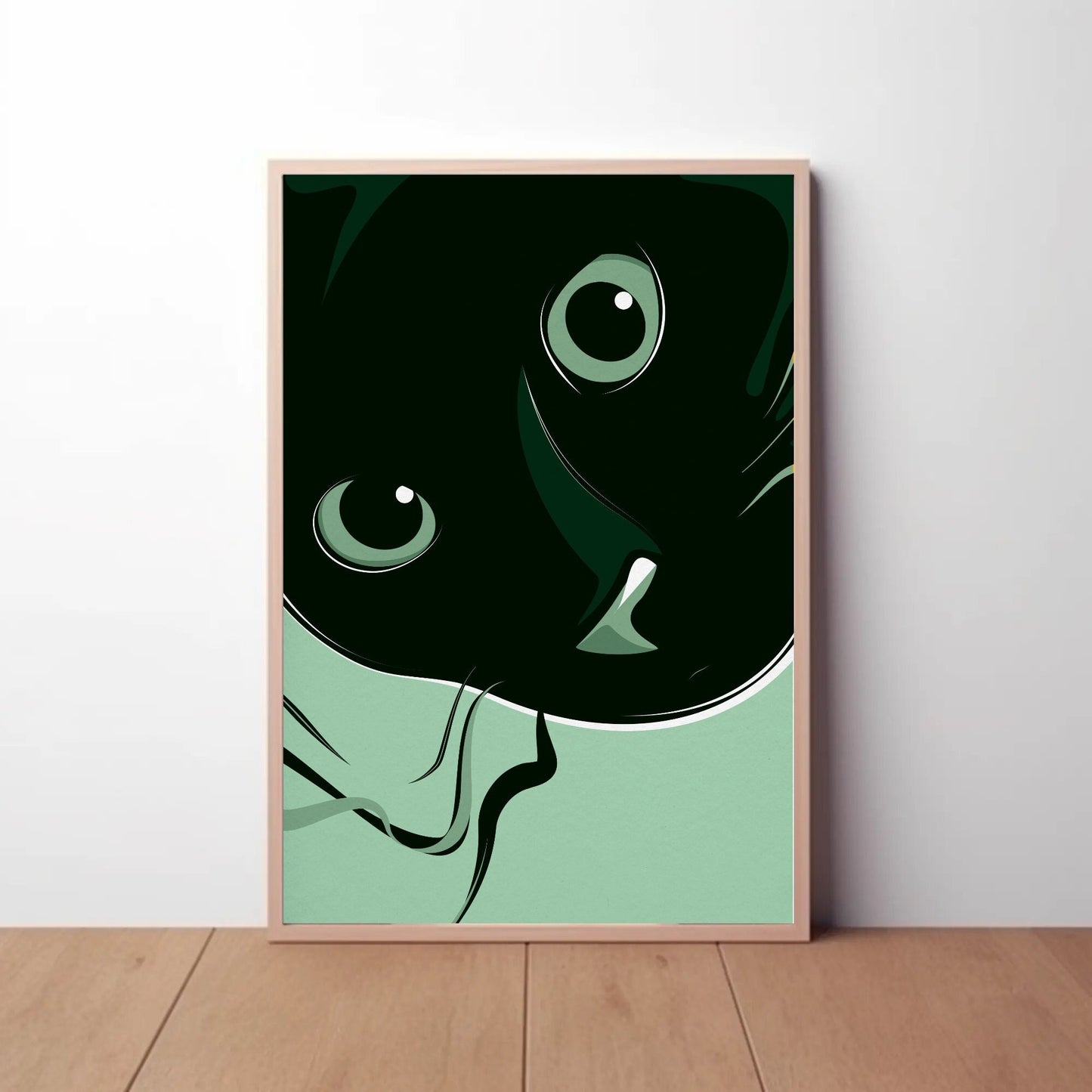 Piercing Gaze Print
