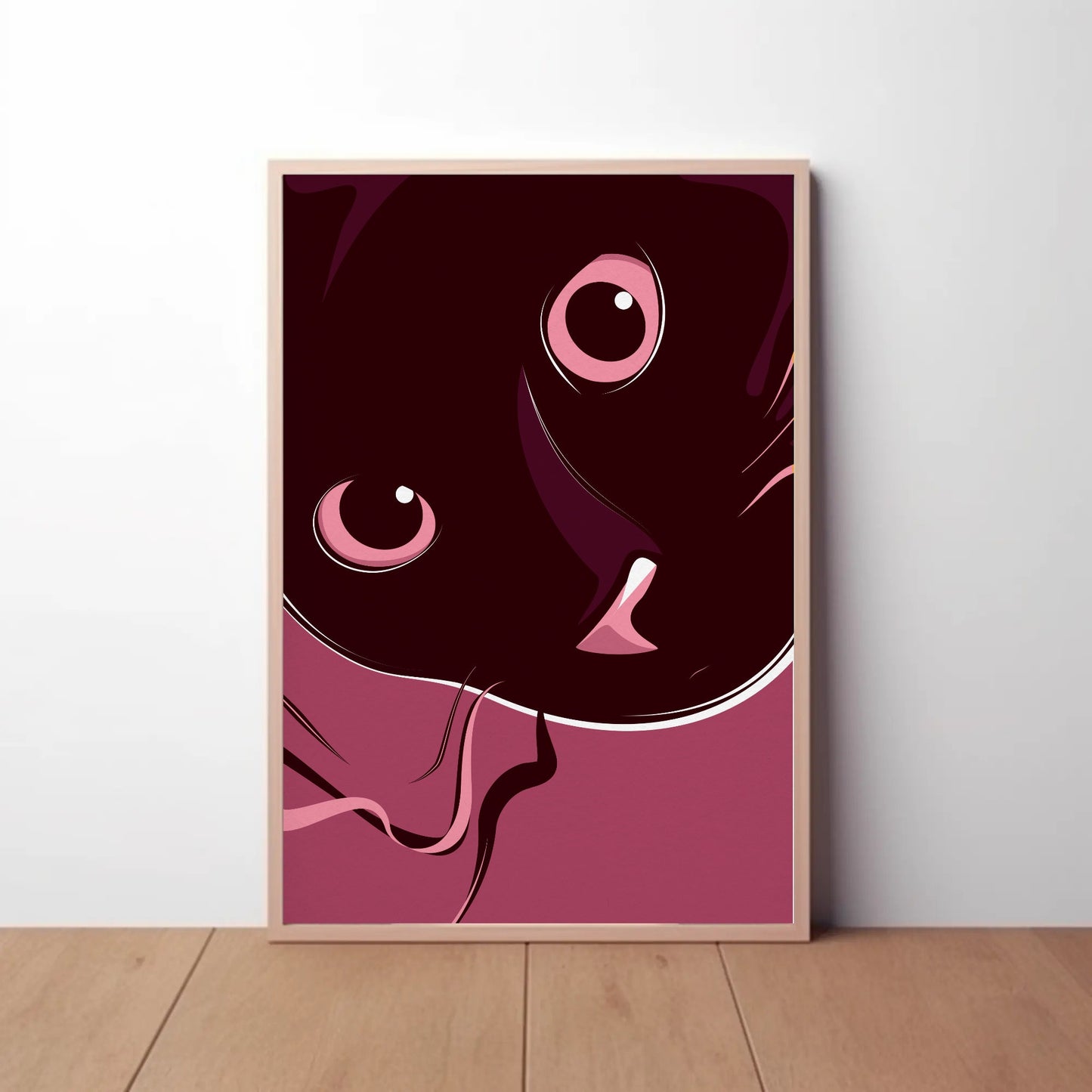 Piercing Gaze Print