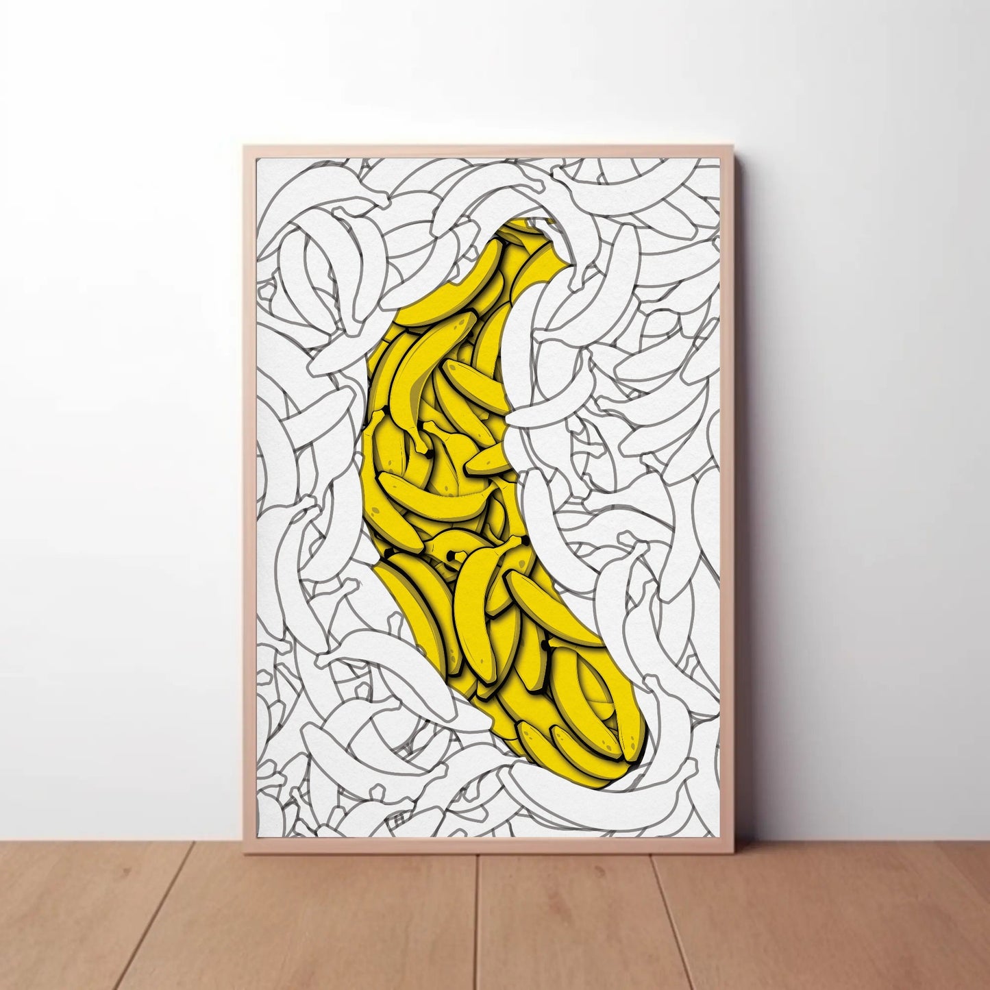 Banana Bunch Print