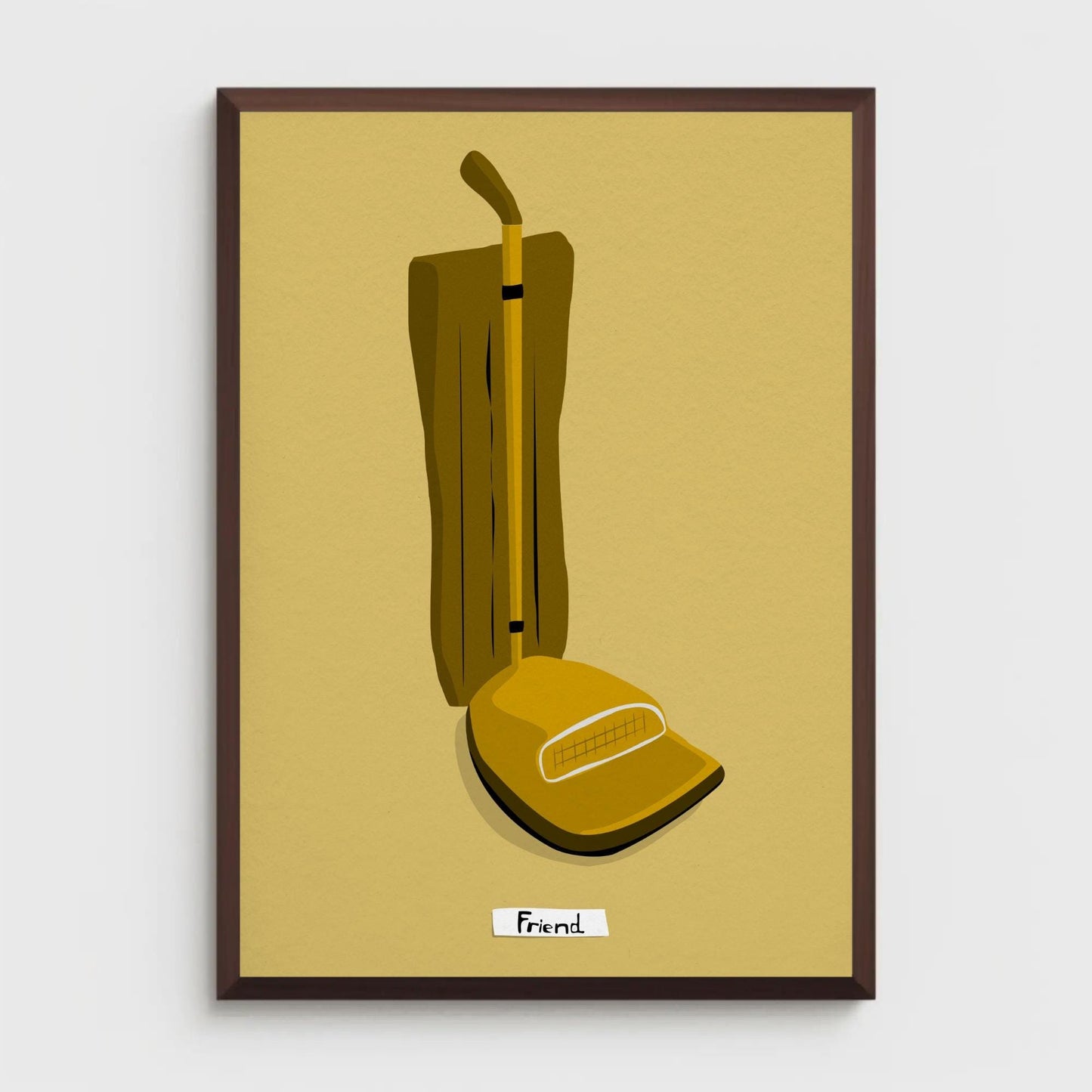 Vacuum Cleaner Friend Print