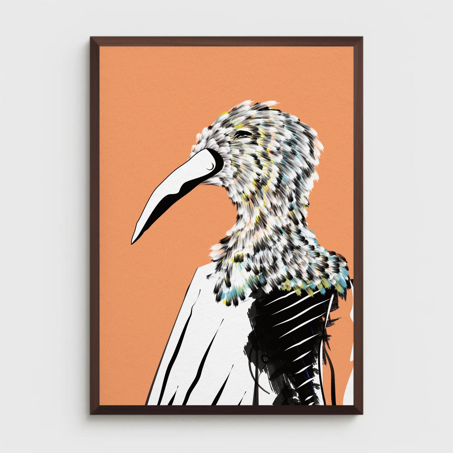 Fashionable Bird Man