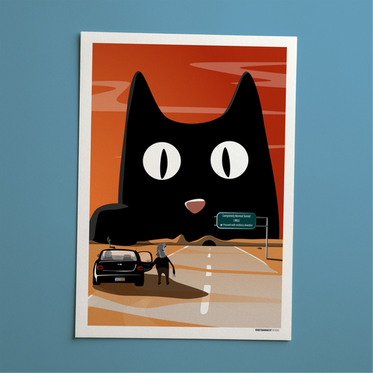 Completely Normal Tunnel Print