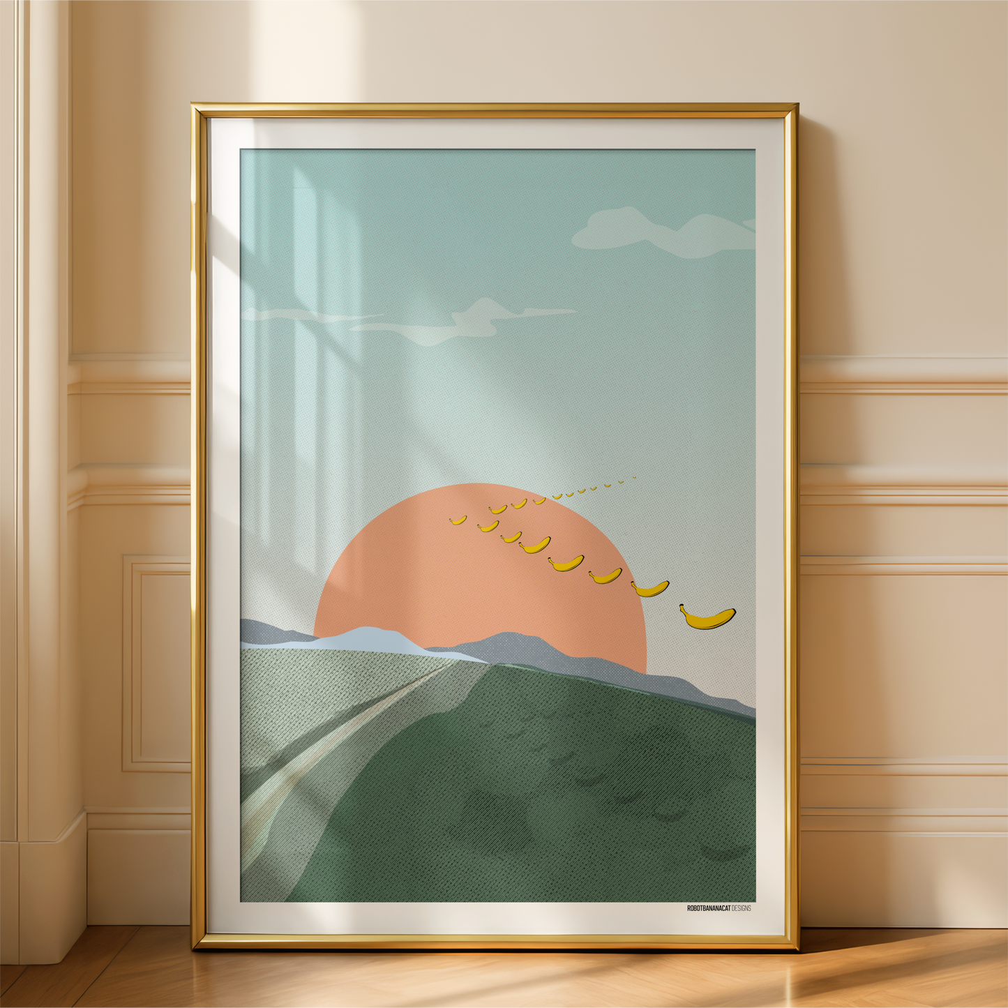 Banana Migration Print