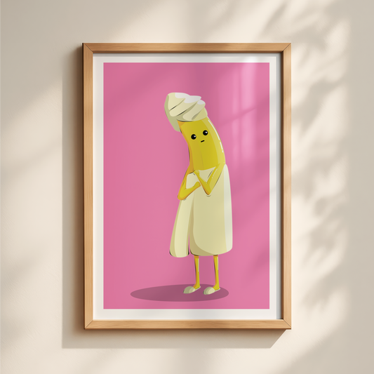 Indecent Banana Print