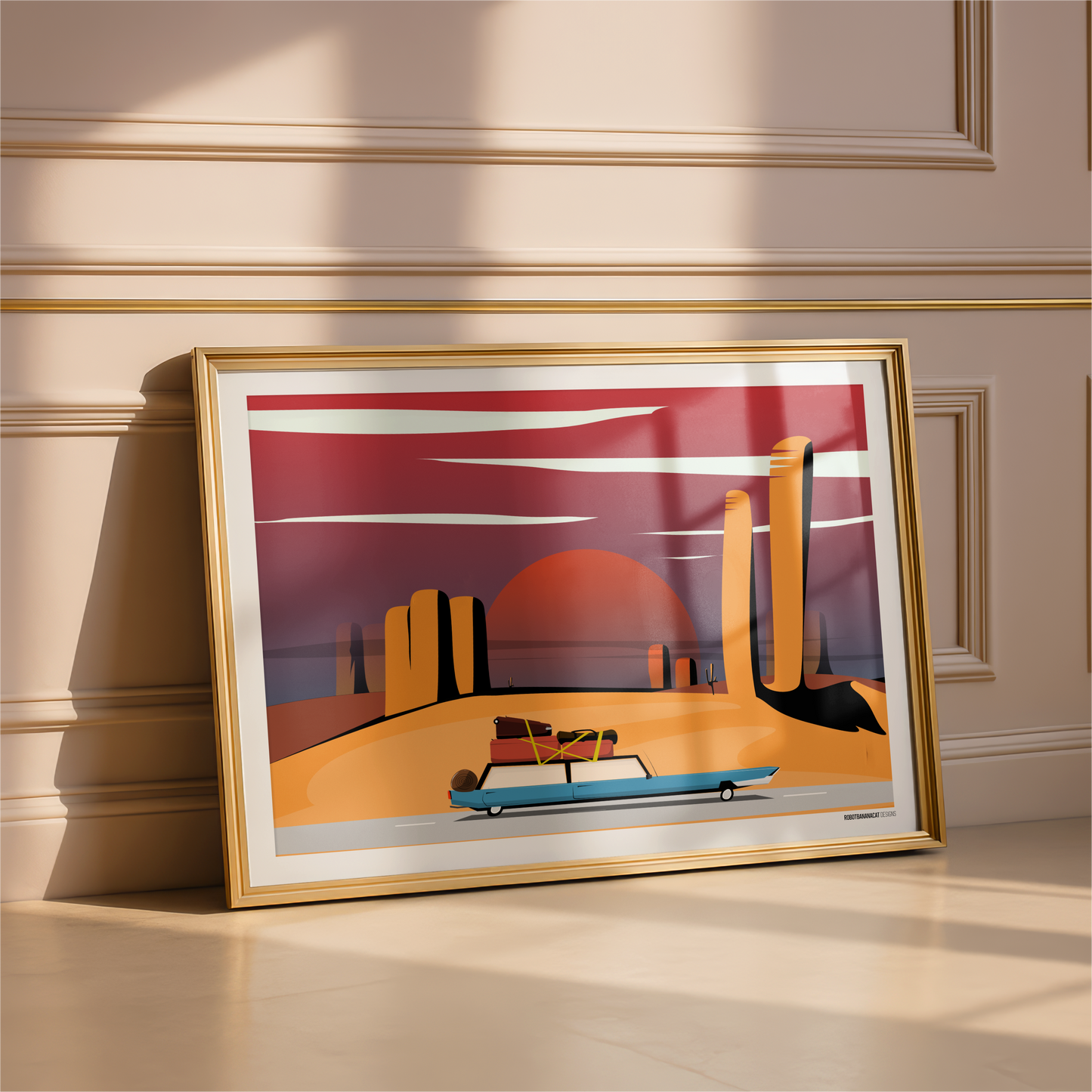 Desert Road Trip Print