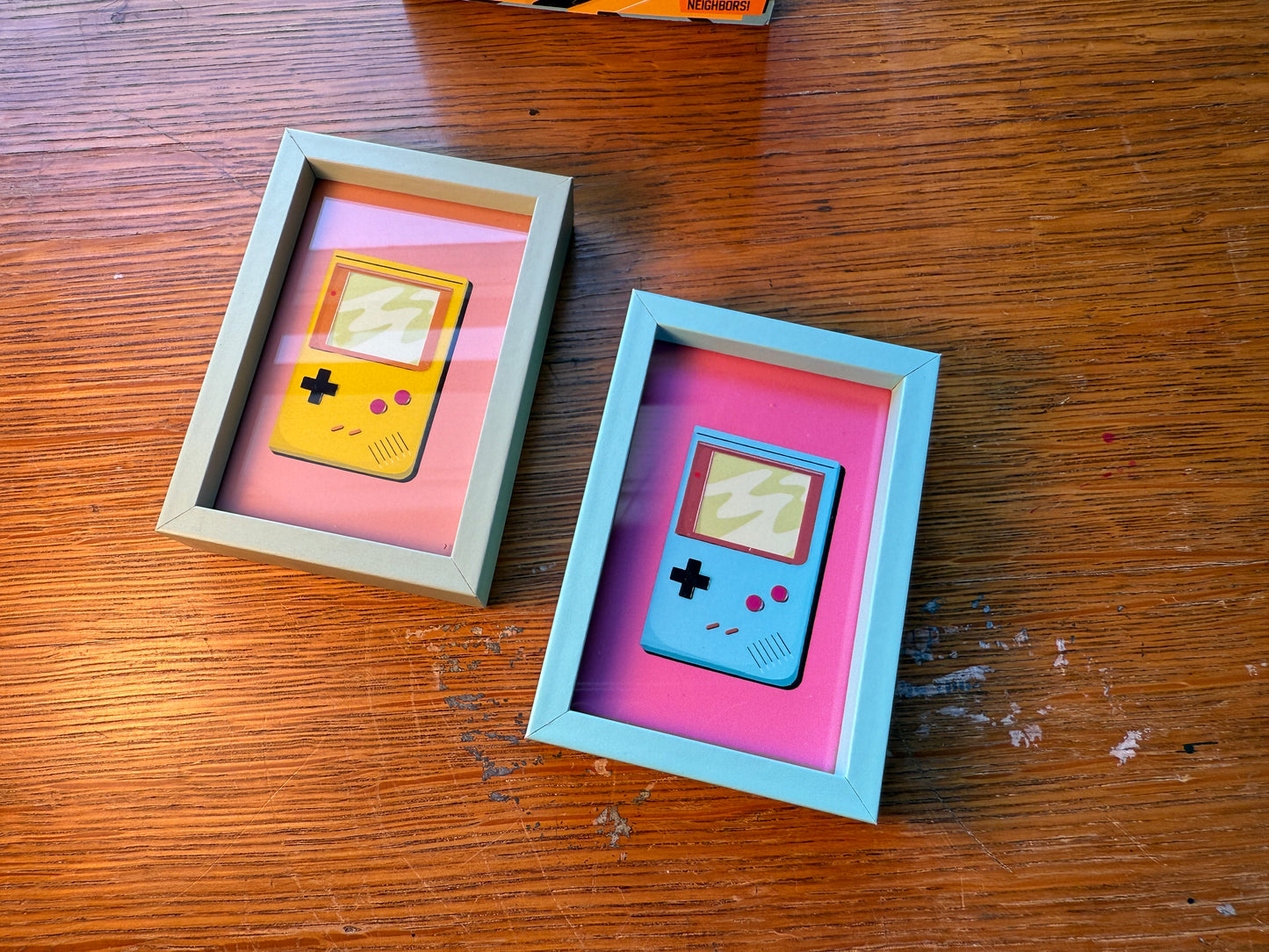 Mini Framed Art - GameBoy