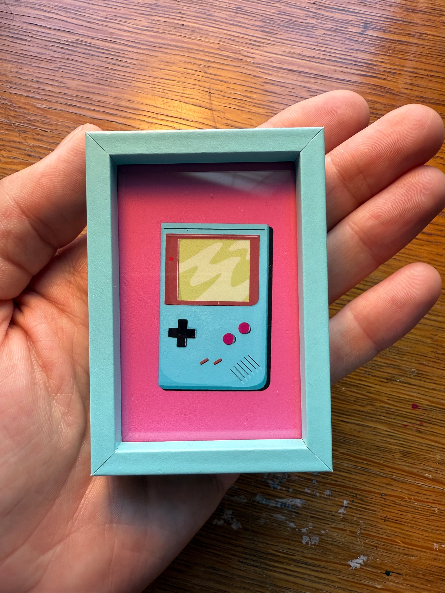 Mini Framed Art - GameBoy