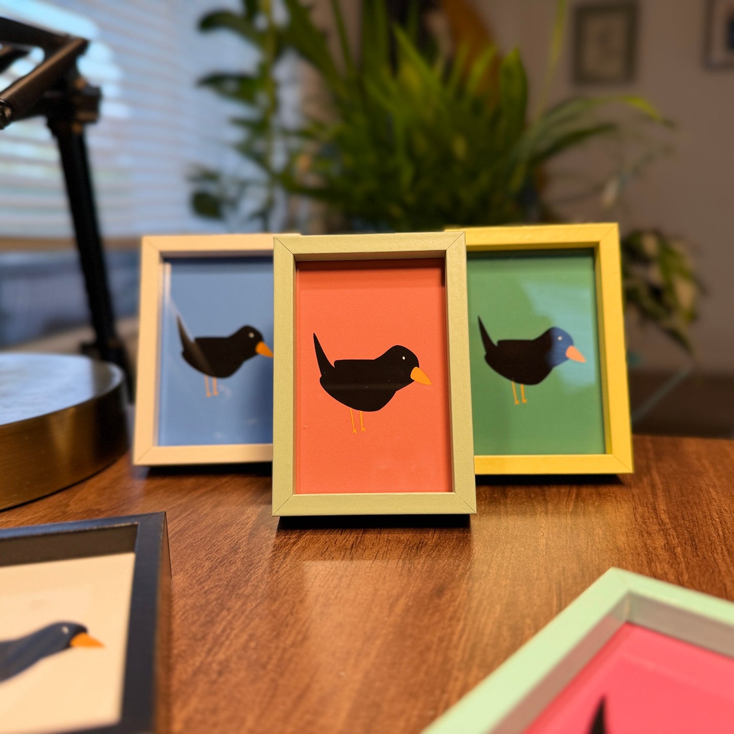Mini Framed Art - Little bird