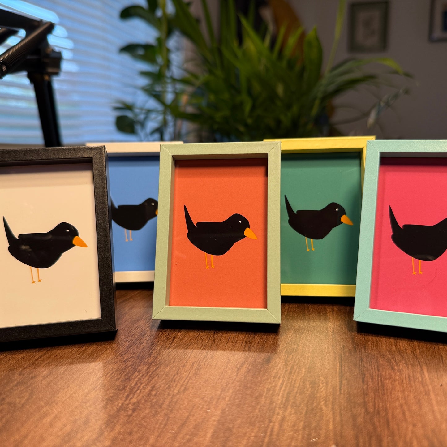Mini Framed Art - Little bird