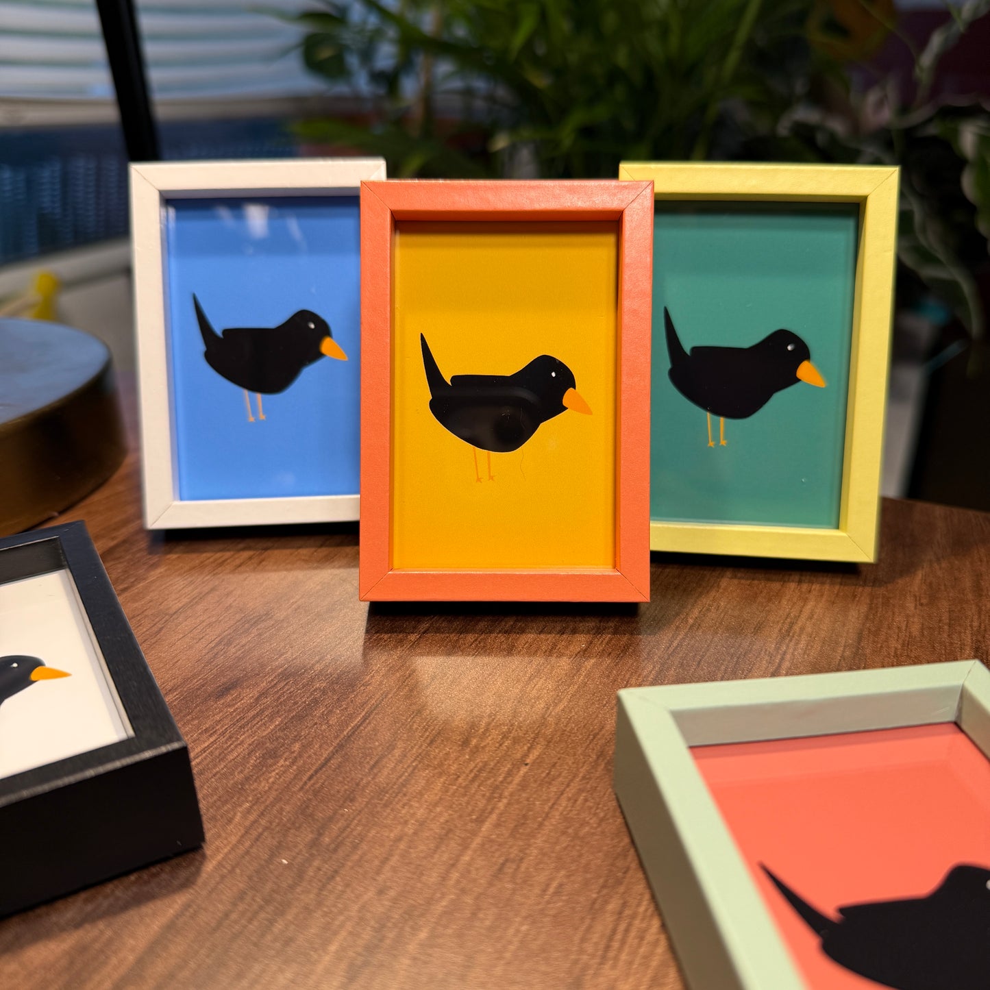 Mini Framed Art - Little bird