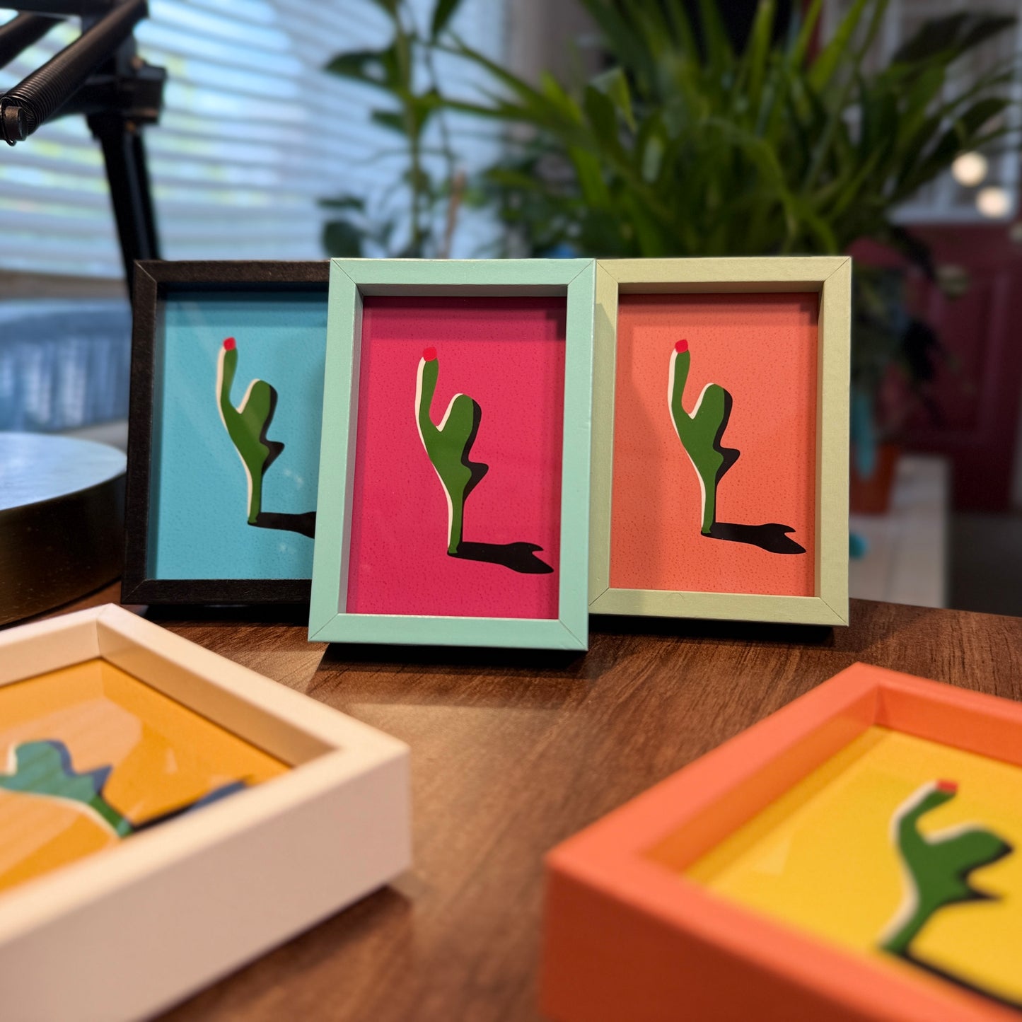 Mini Framed Art - Cactus