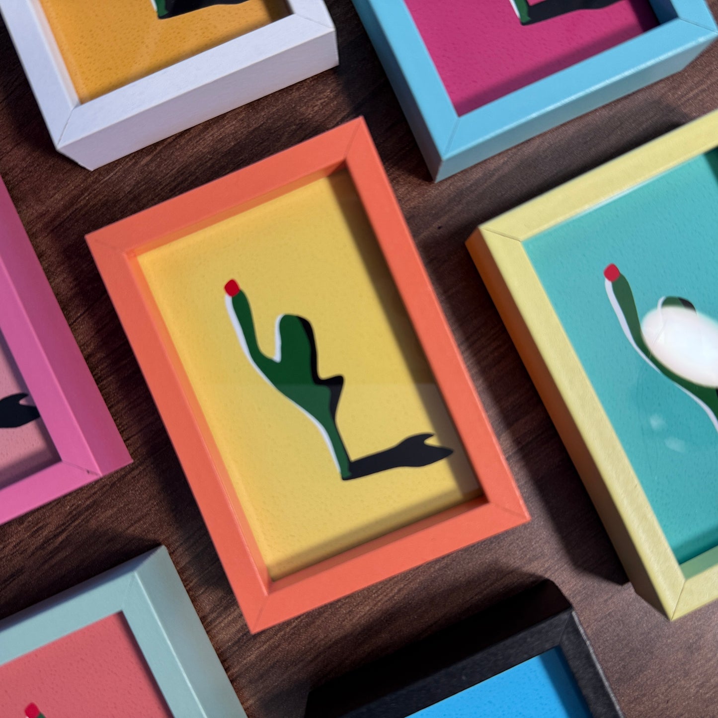 Mini Framed Art - Cactus