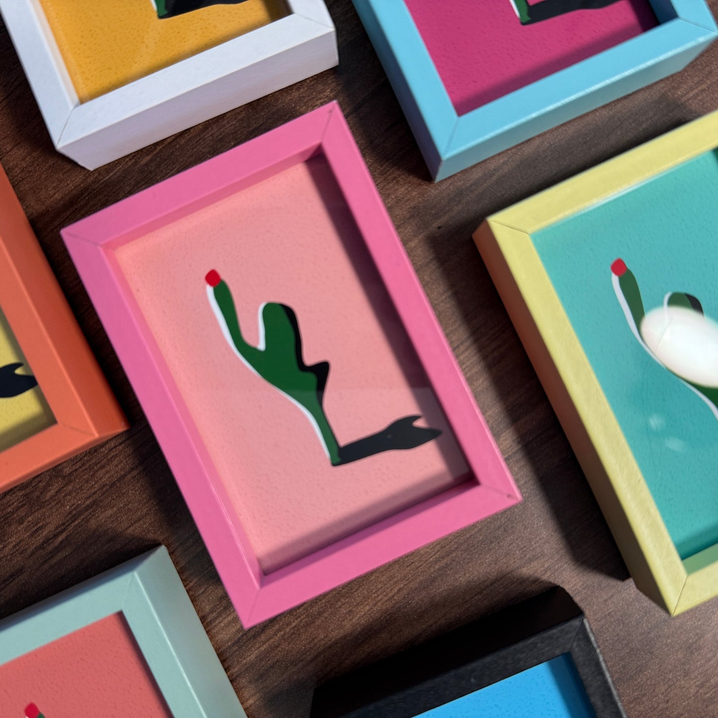 Mini Framed Art - Cactus