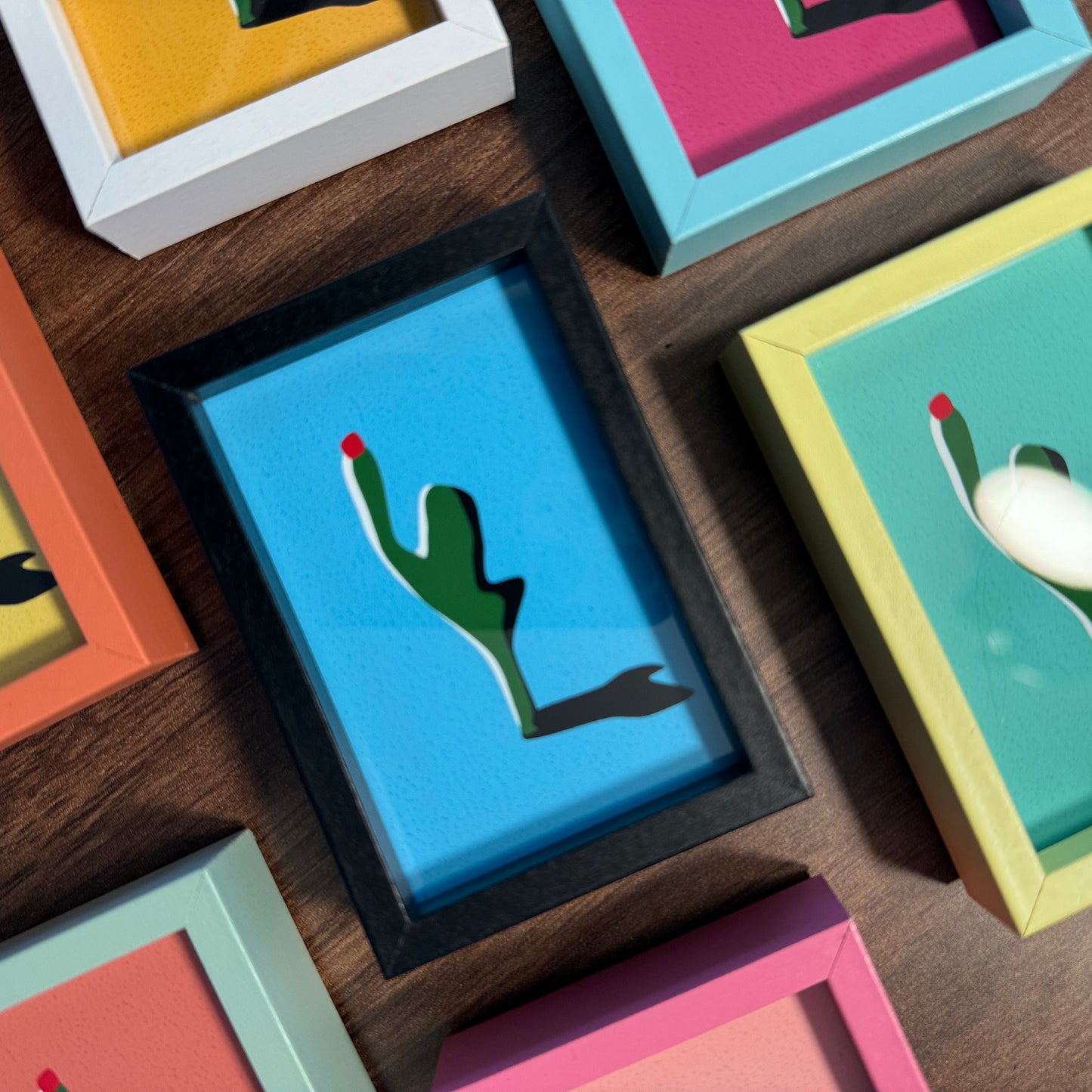 Mini Framed Art - Cactus