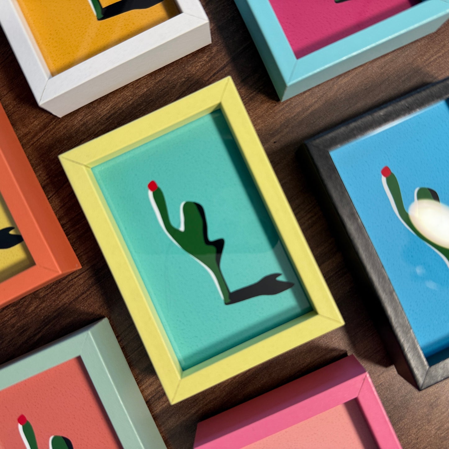 Mini Framed Art - Cactus