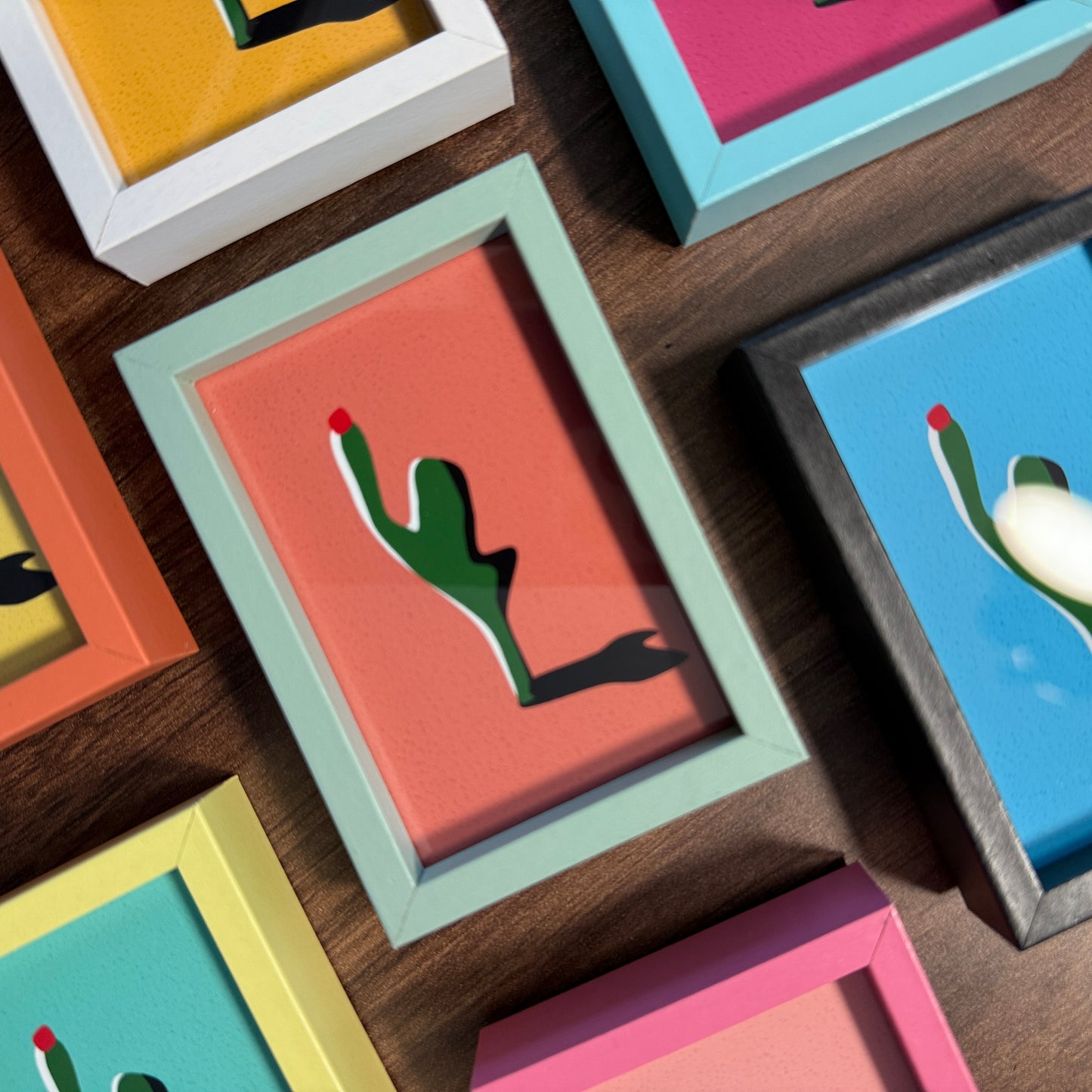 Mini Framed Art - Cactus