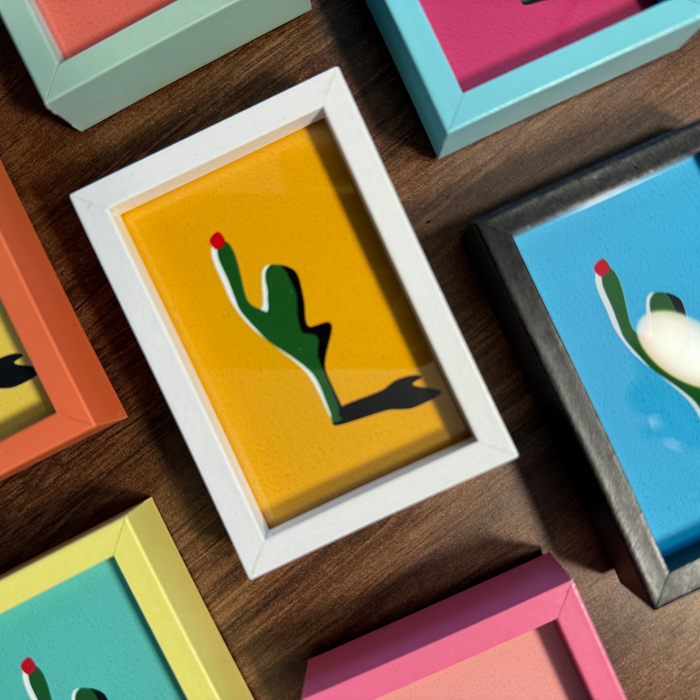 Mini Framed Art - Cactus