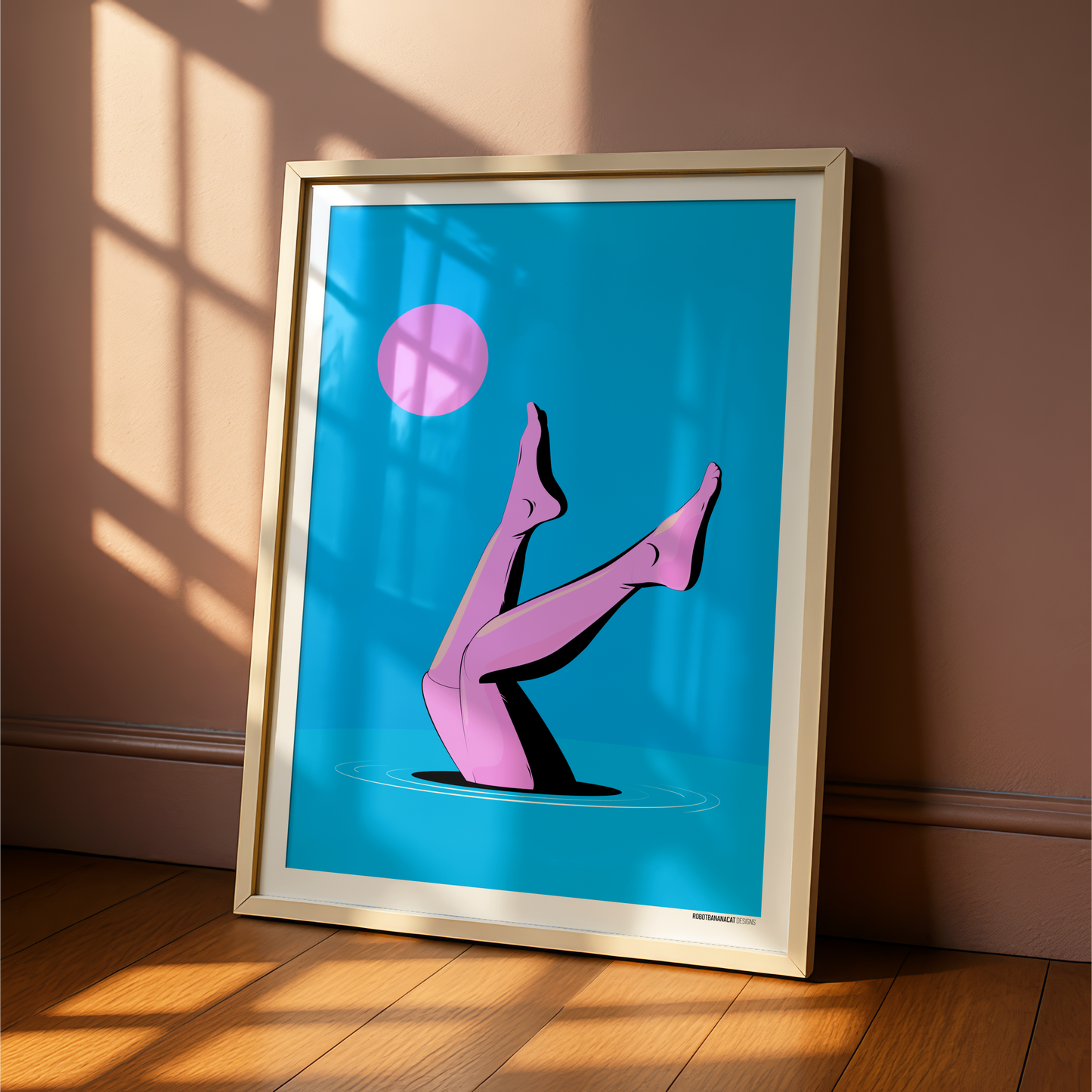 Legs by Moonlight Art Print