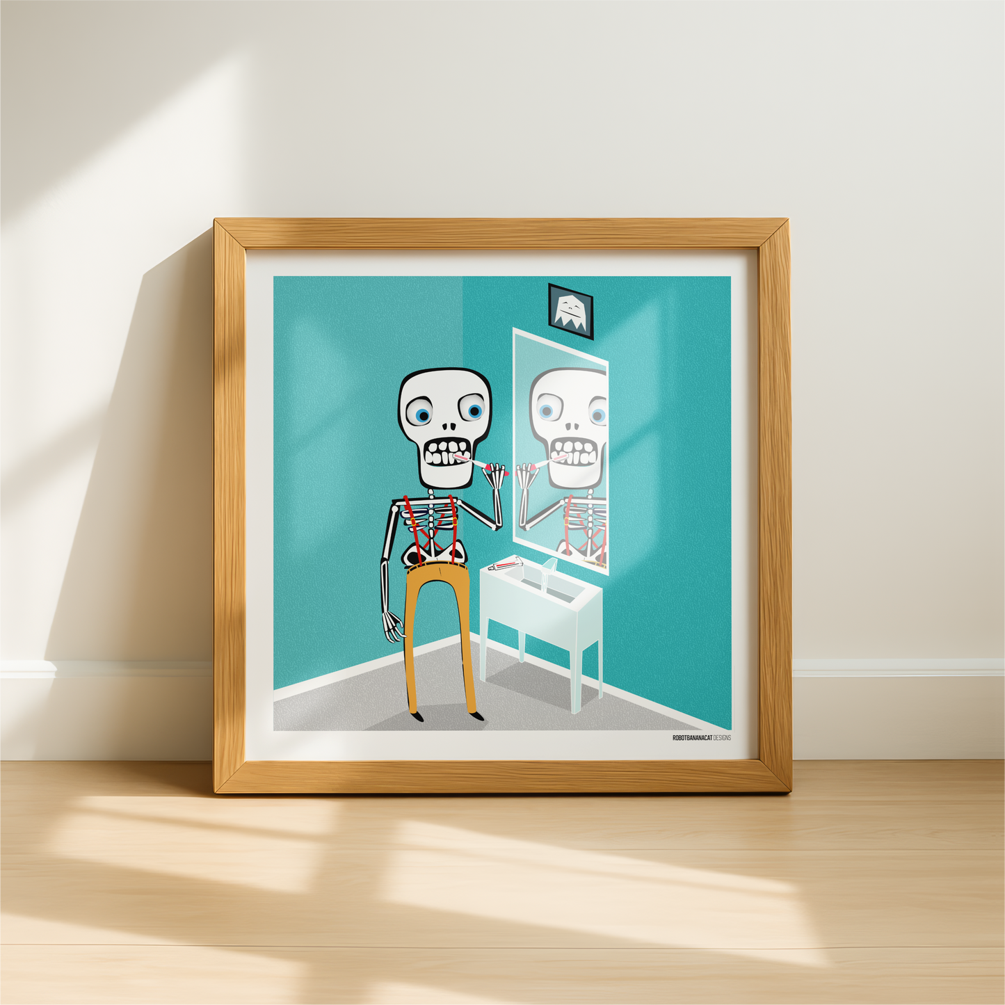 Brush Your Bones Print