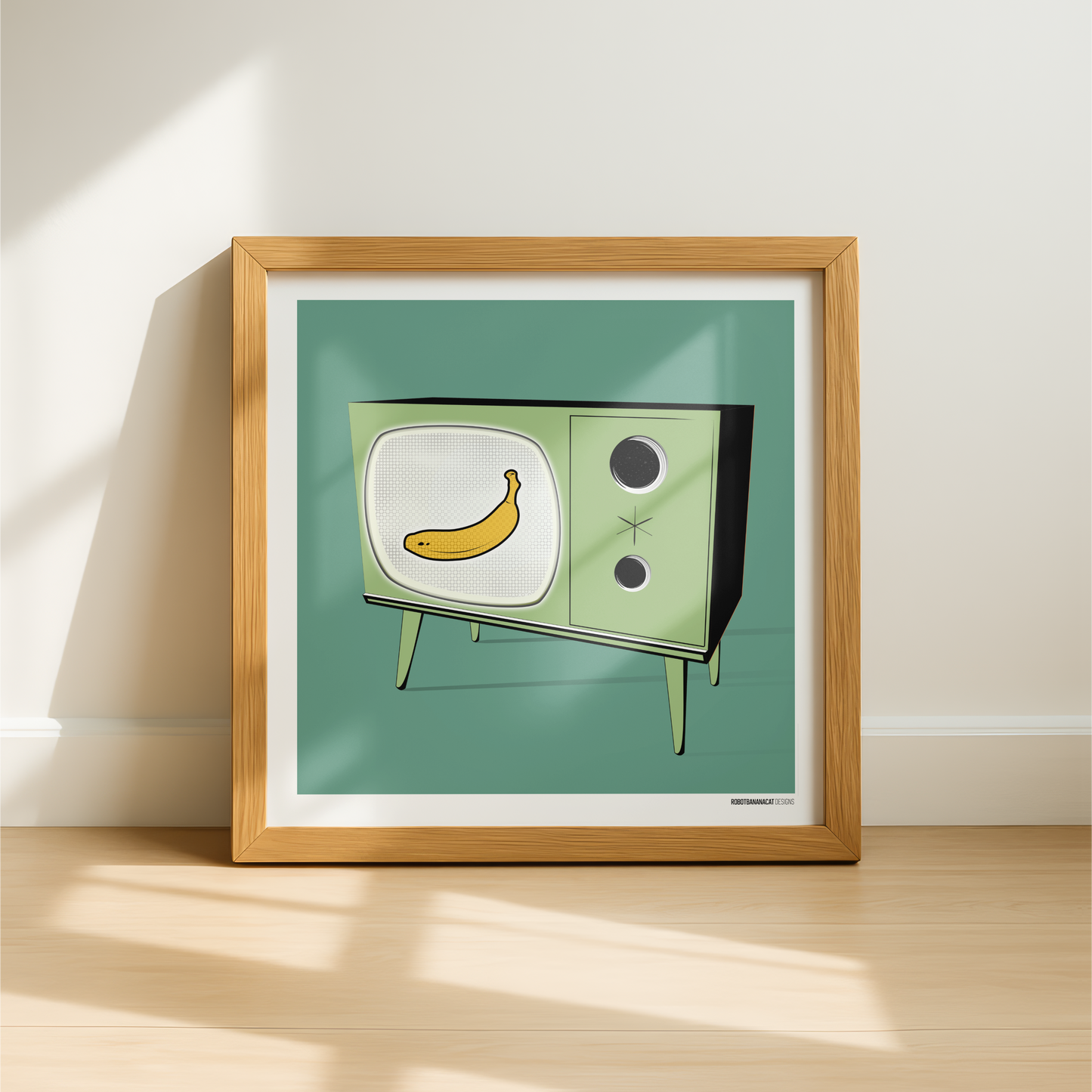 Retro TV Print