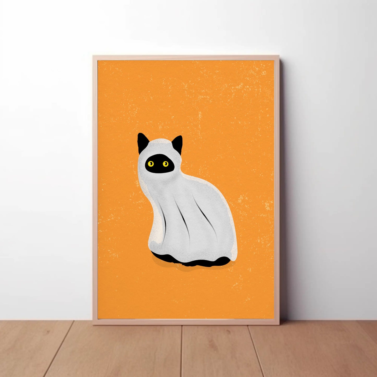 Ghost Cat Print