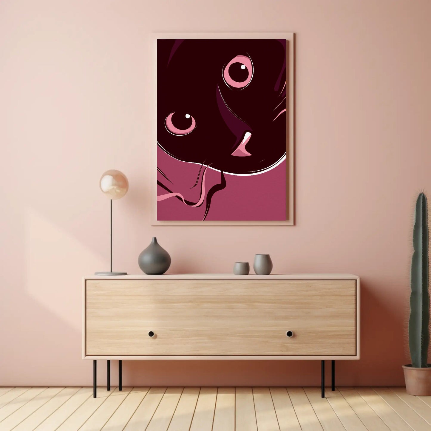 Piercing Gaze Print