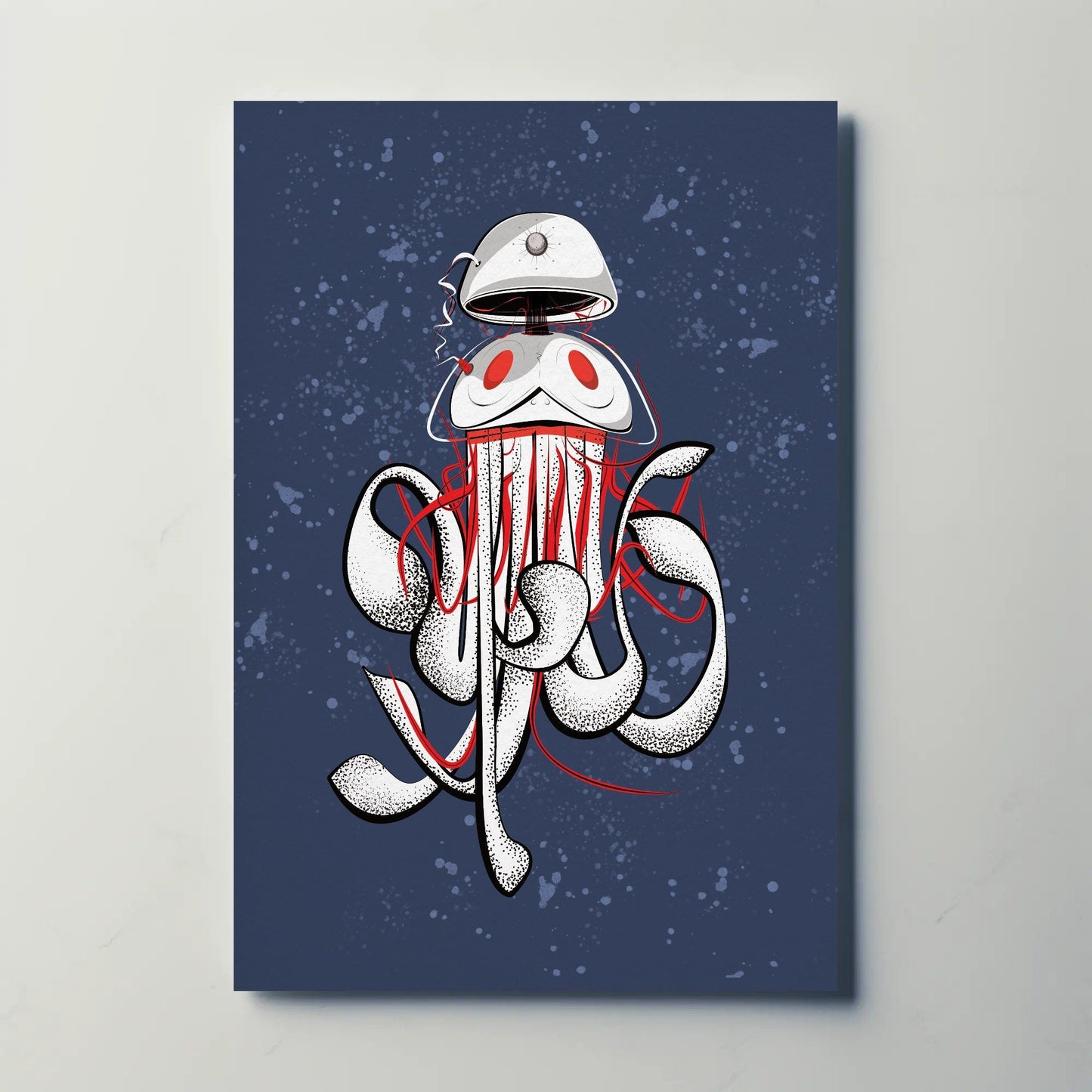 Deep-Sea Squid | Printed Wall Art