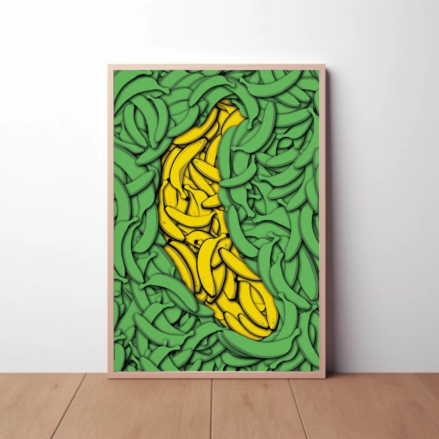 Banana Bunch Print