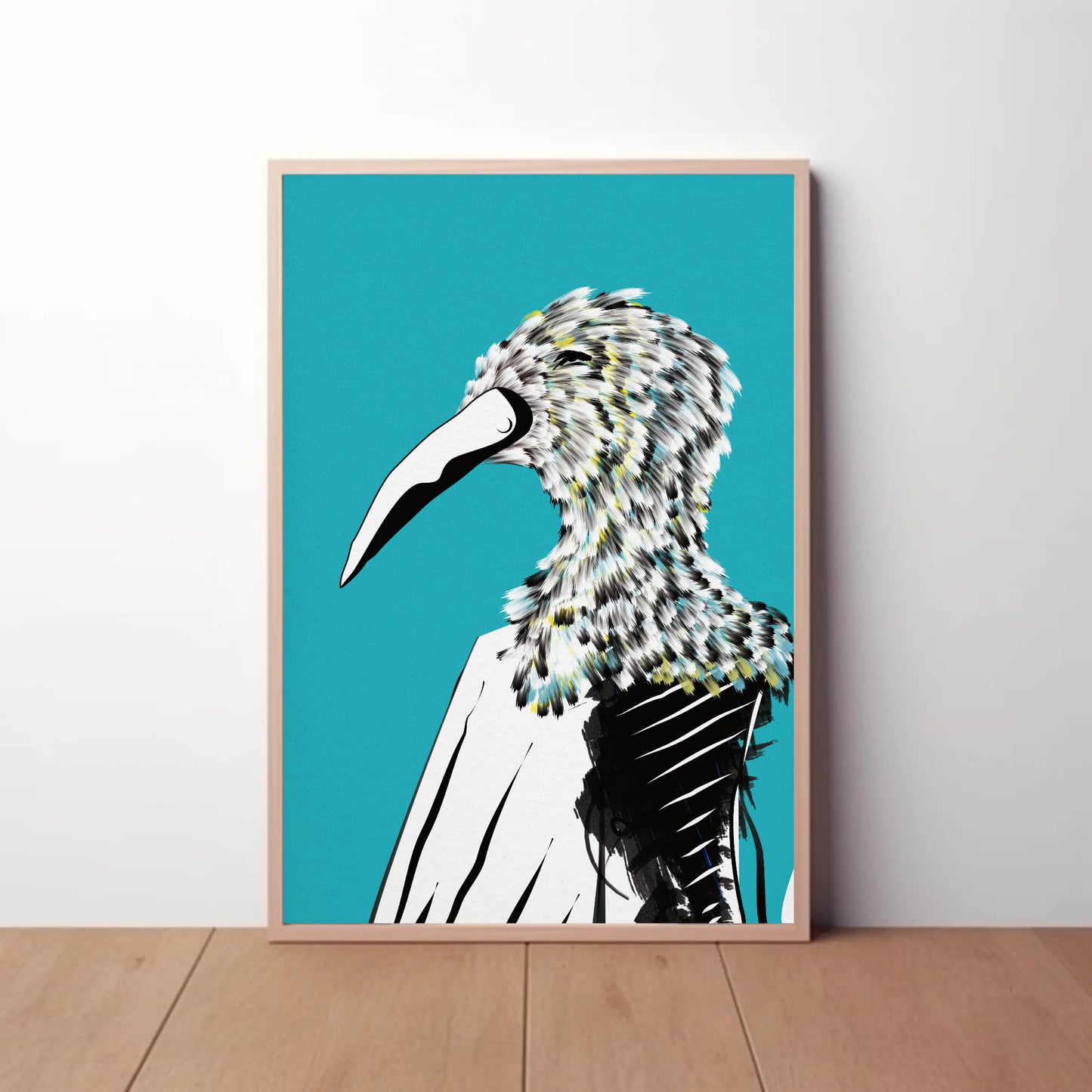 Fashionable Bird Man