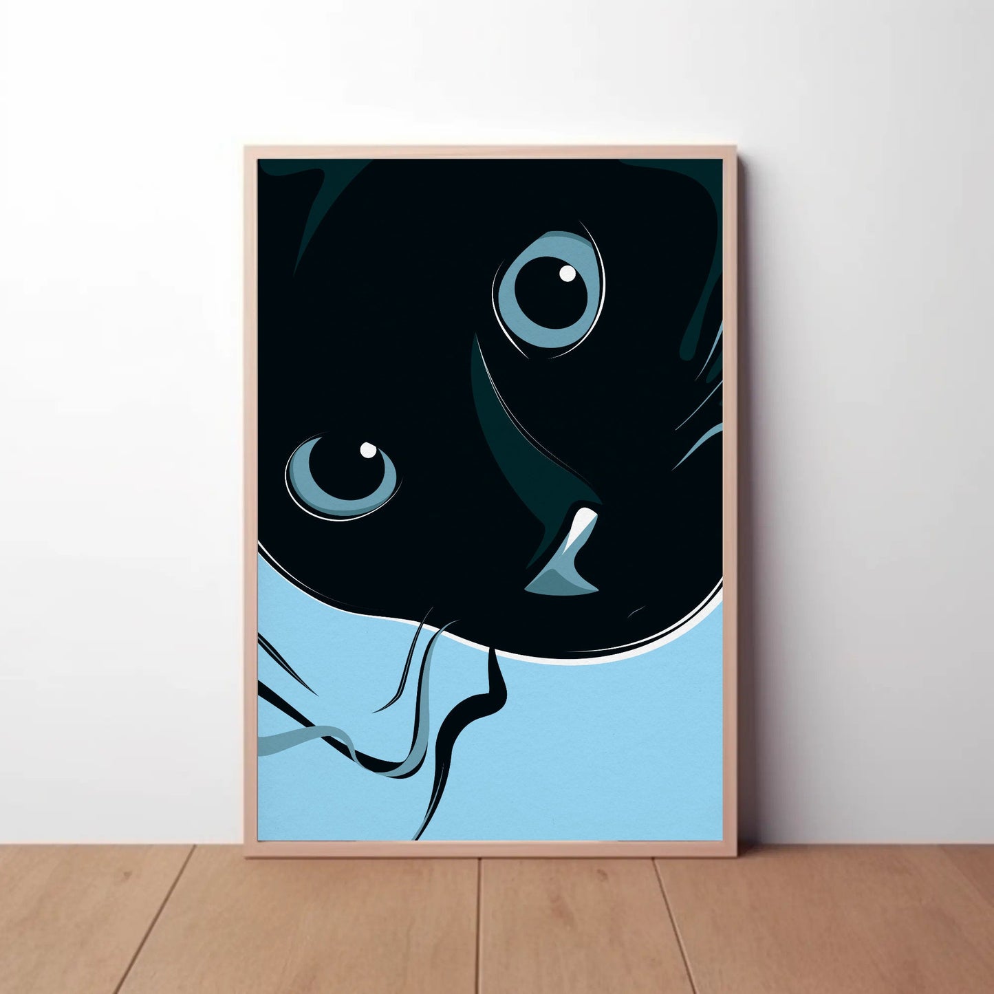Piercing Gaze Print