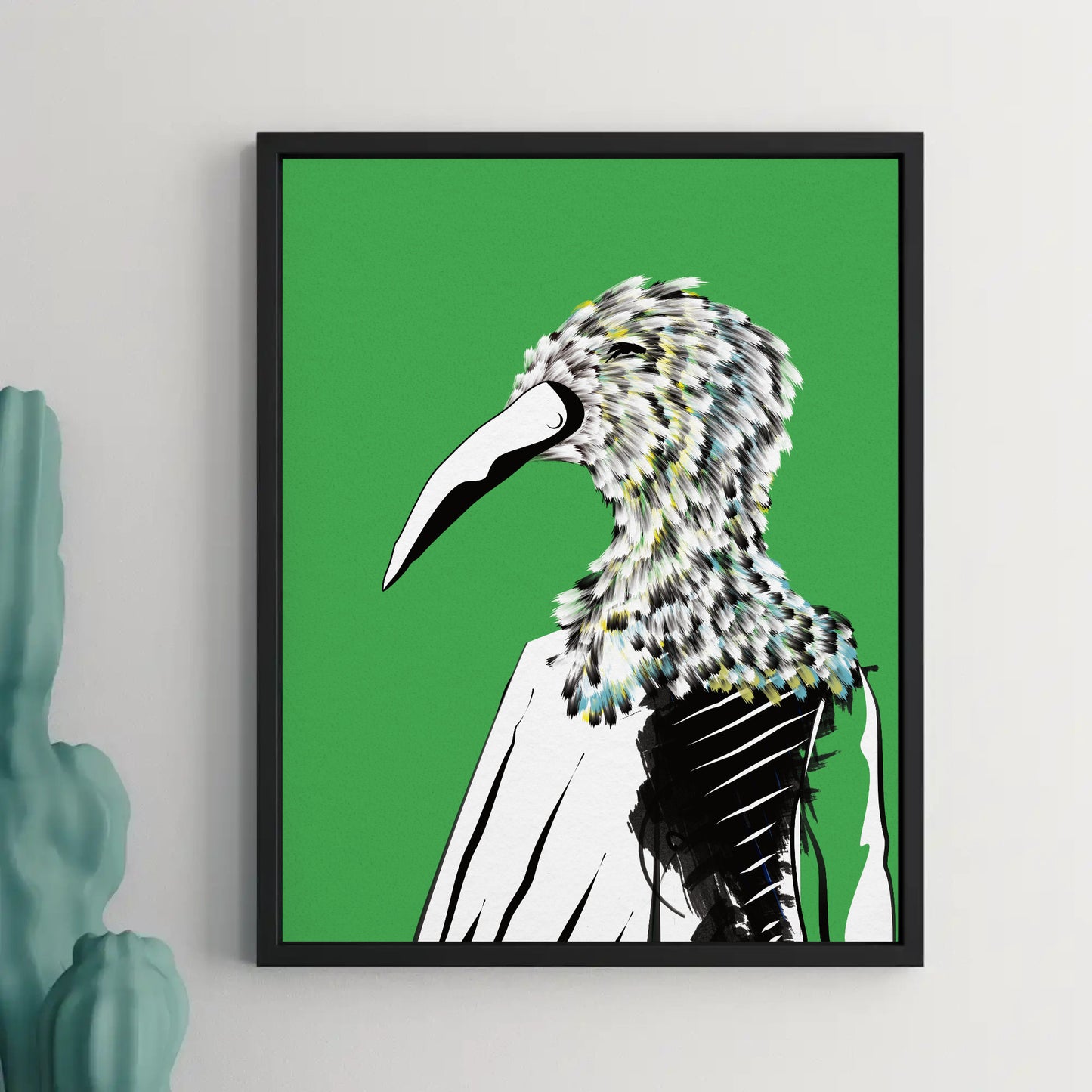 Fashionable Bird Man