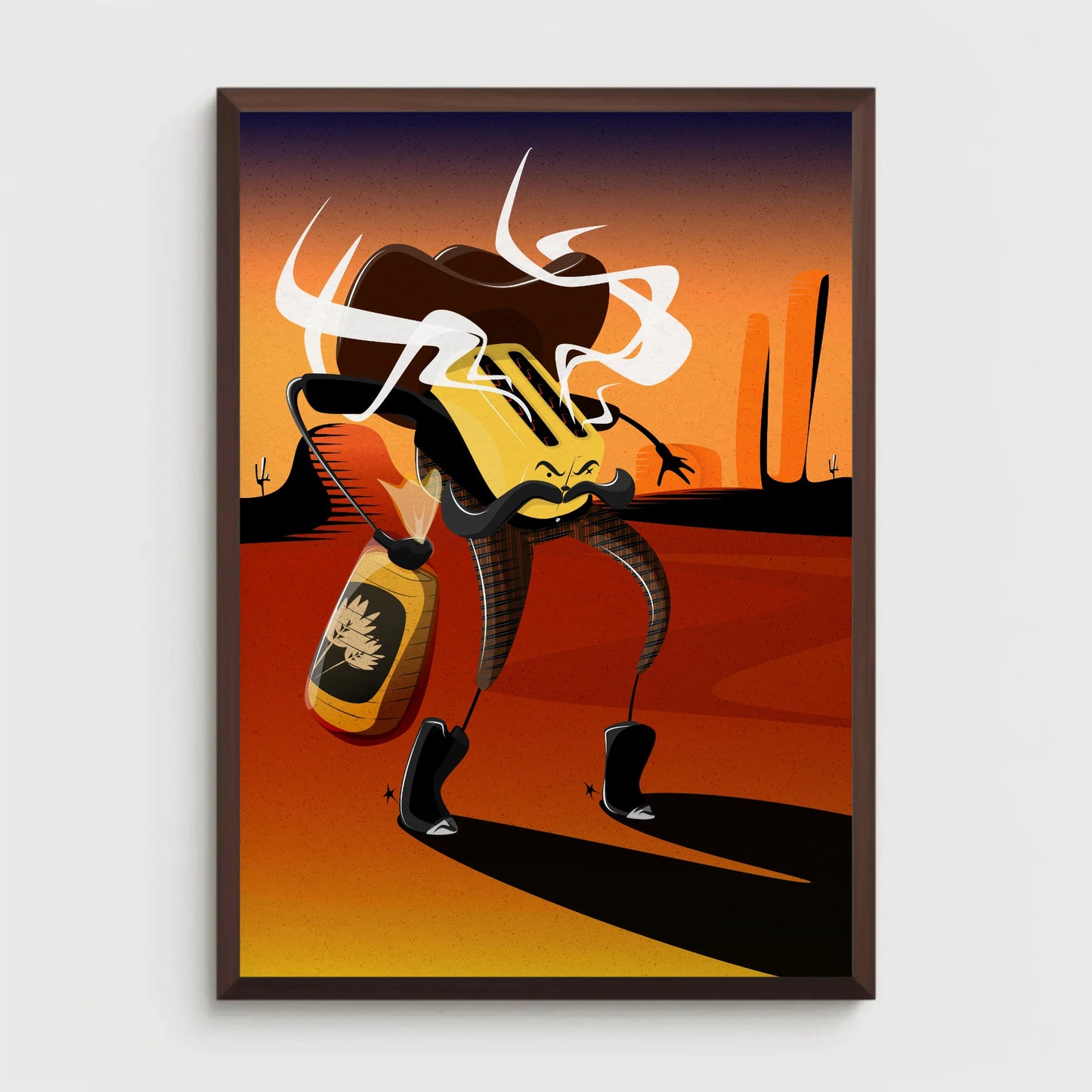 Outlaw Toaster Print