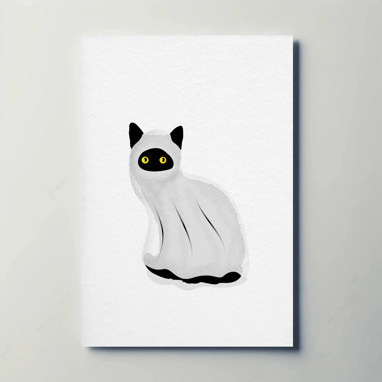 Ghost Cat Print