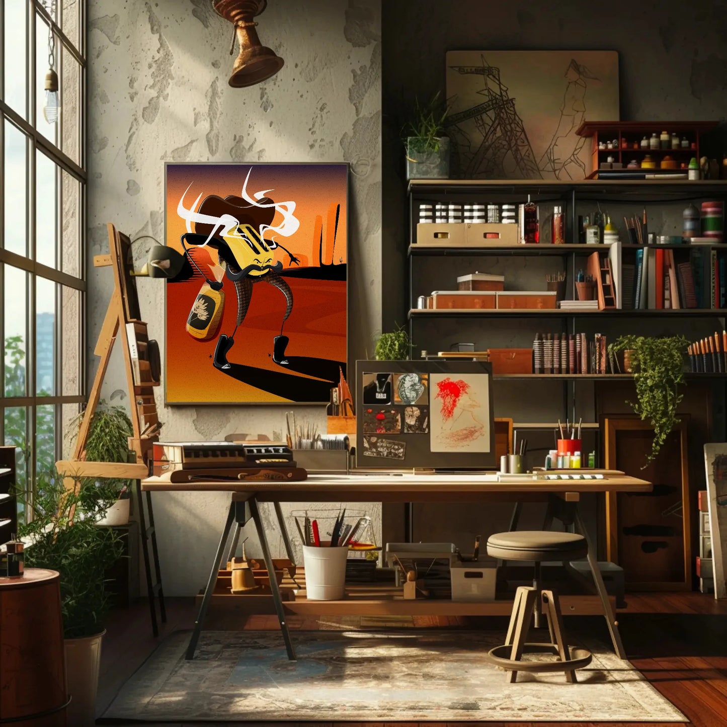 Outlaw Toaster Print