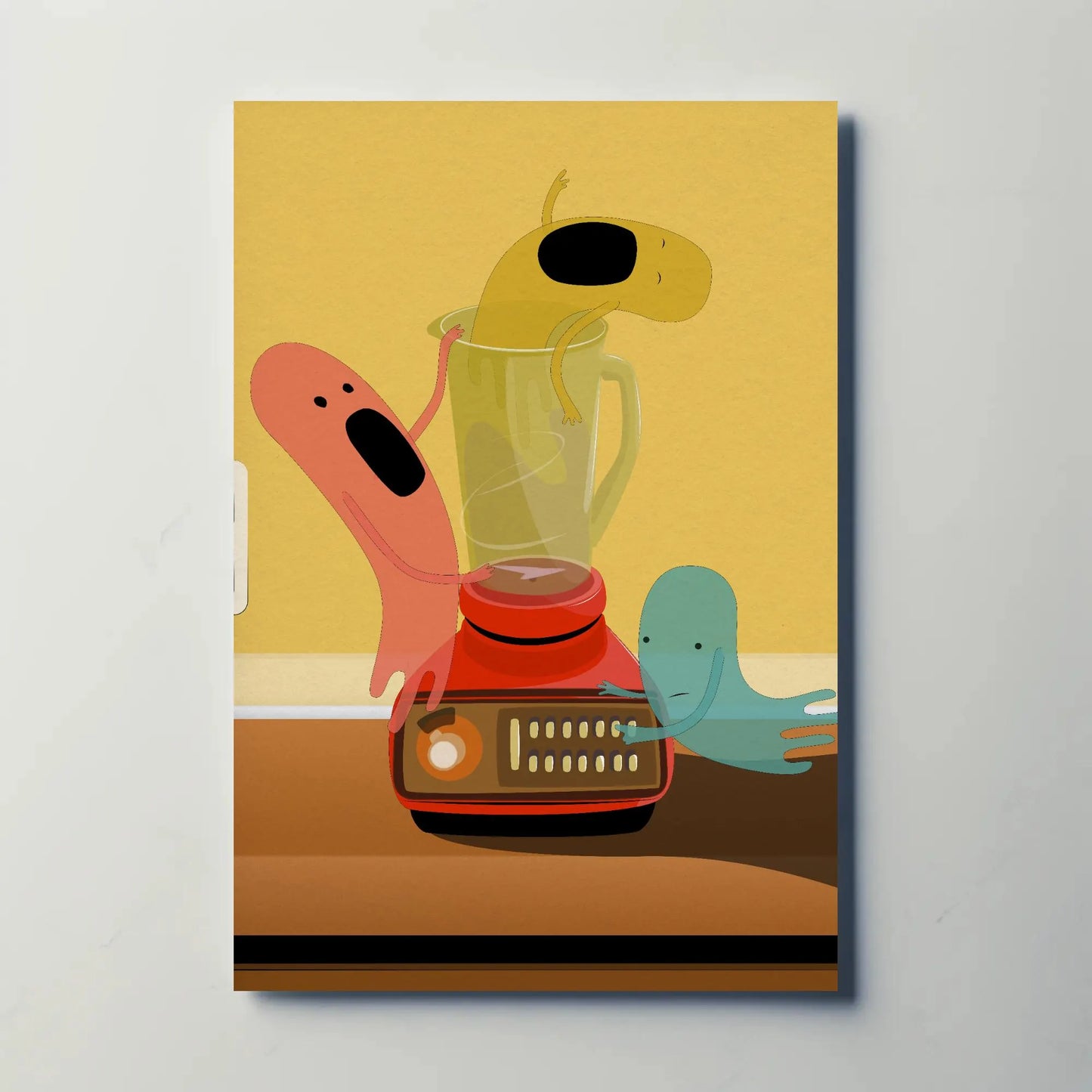 Blender Ghosts Print