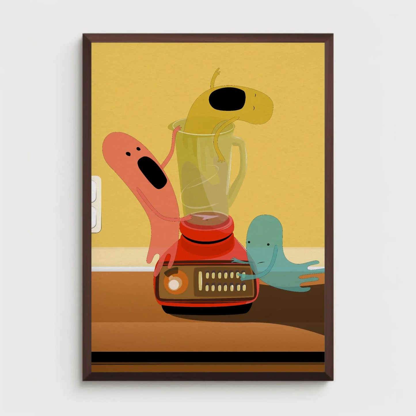Blender Ghosts Print