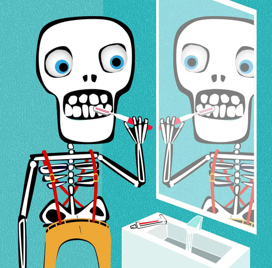 Brush Your Bones Print