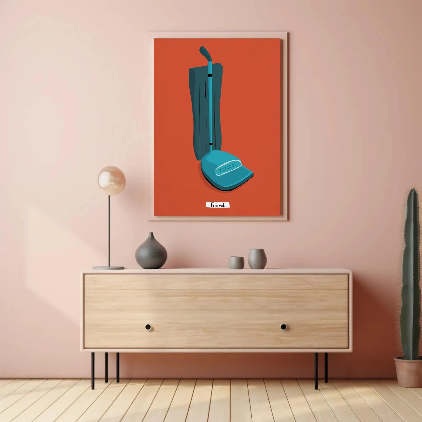 Vacuum Cleaner Friend Print