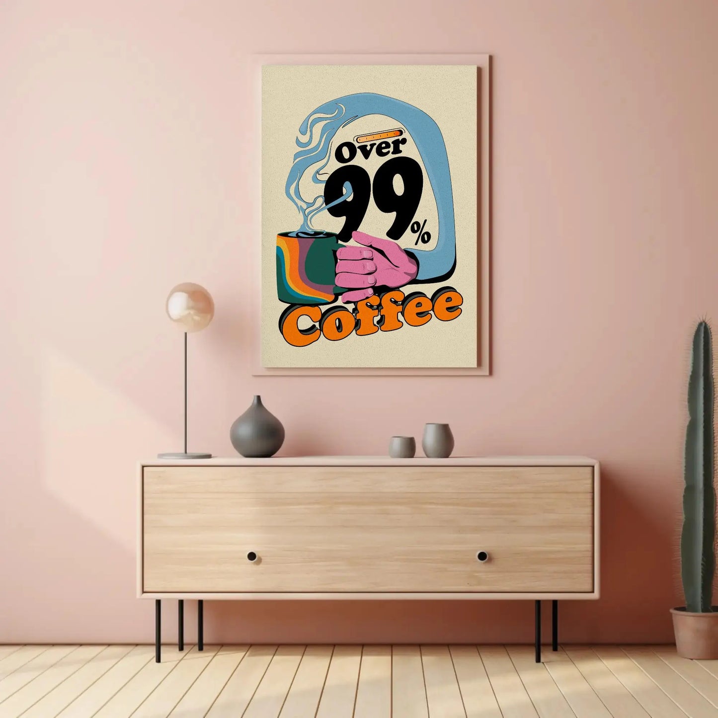 99% Coffee Print