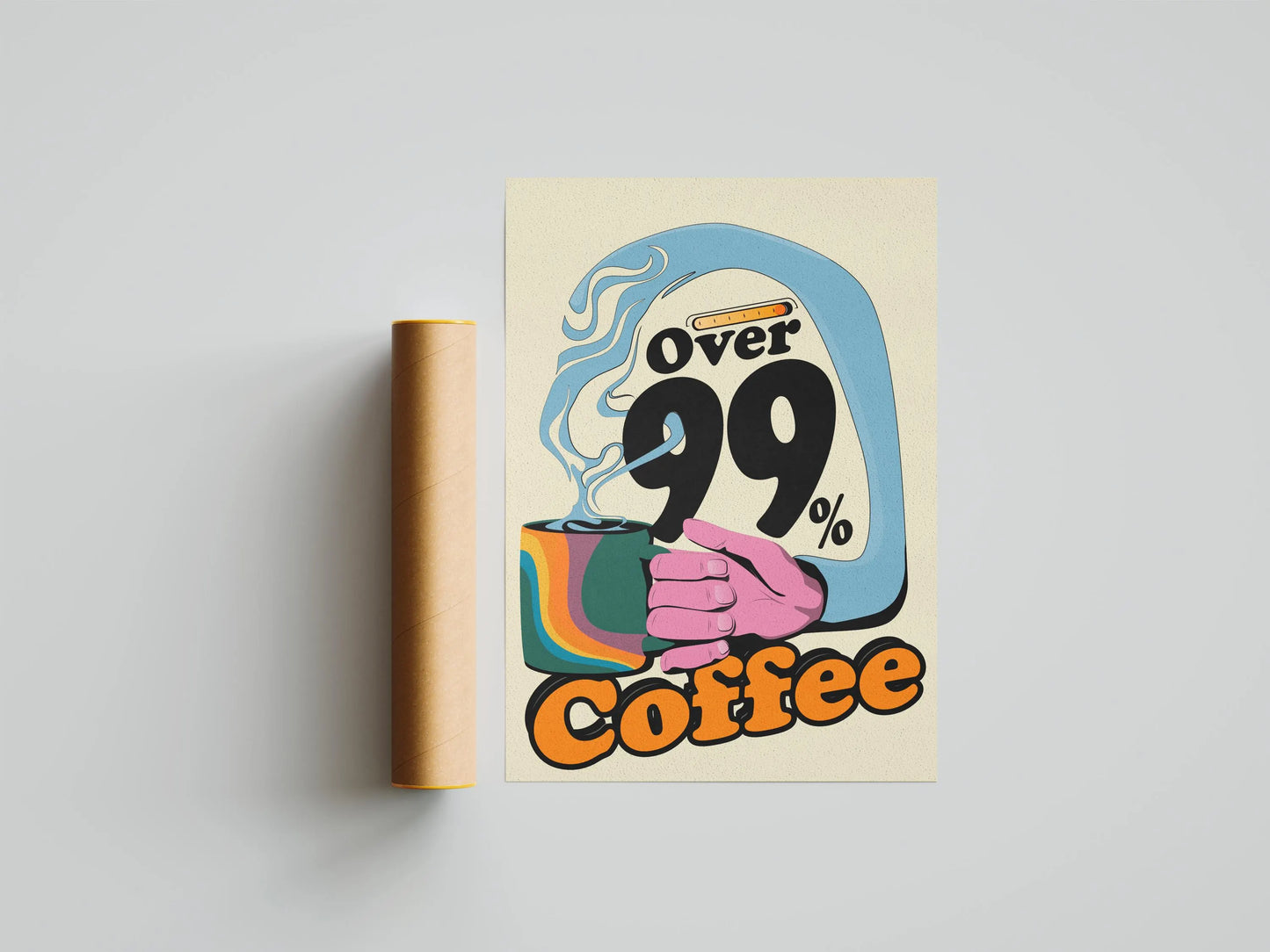 99% Coffee Print