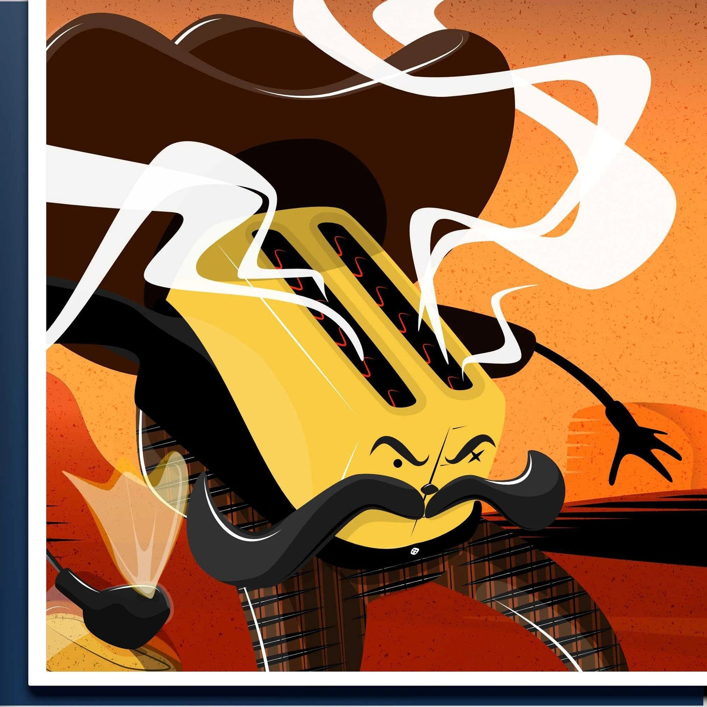 Outlaw Toaster Print