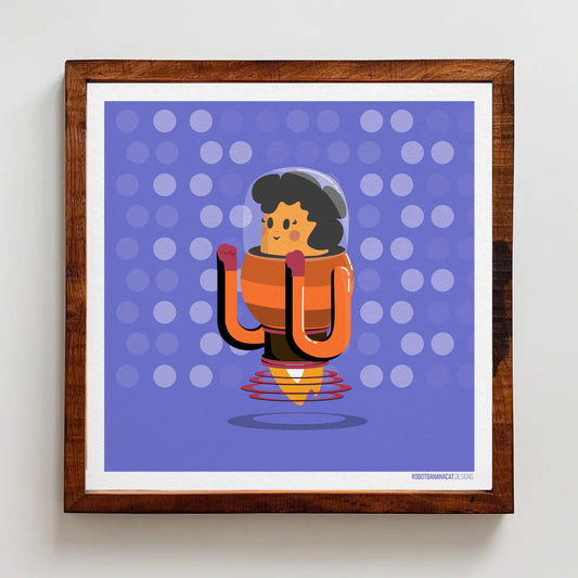 Romantic Robots Print